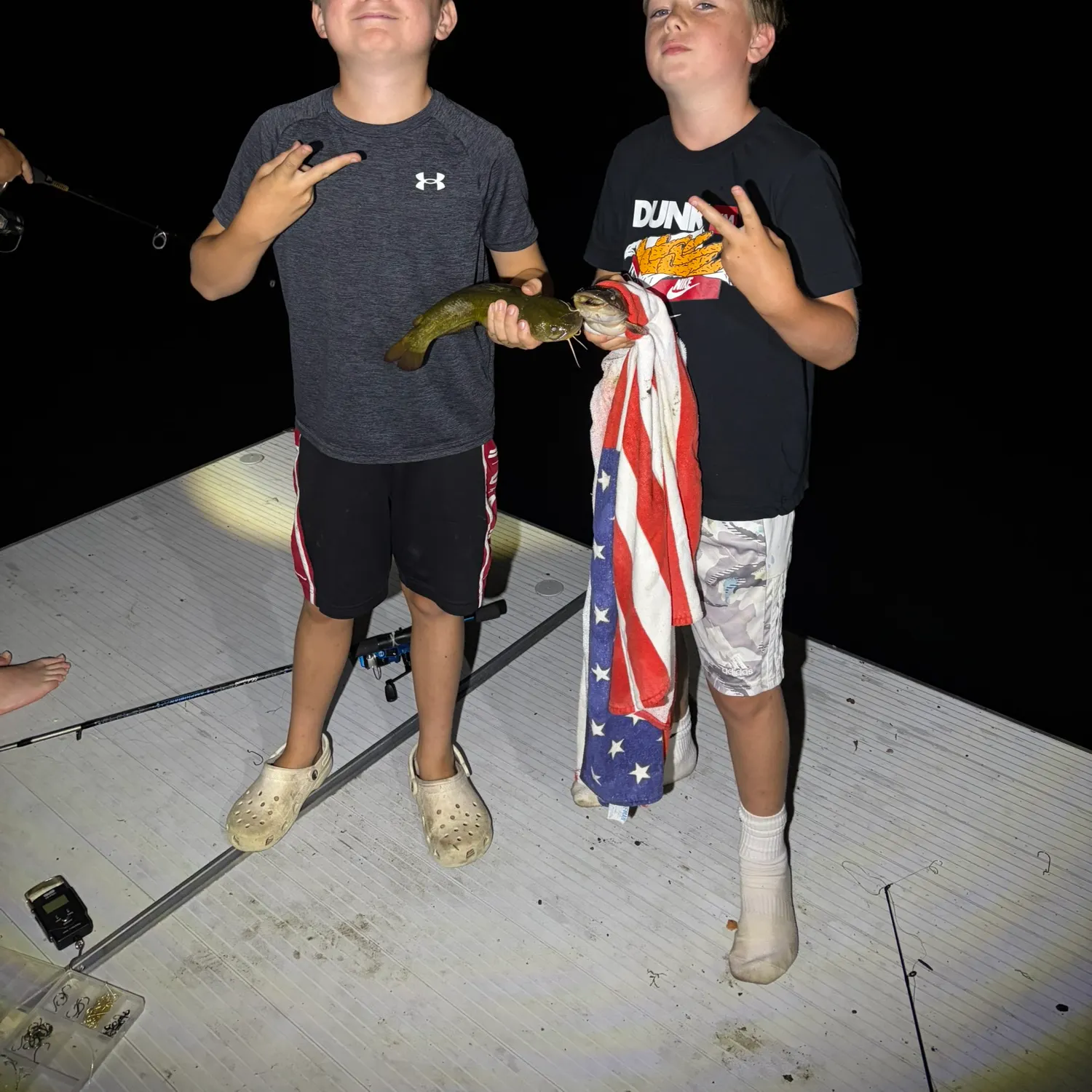 recently logged catches
