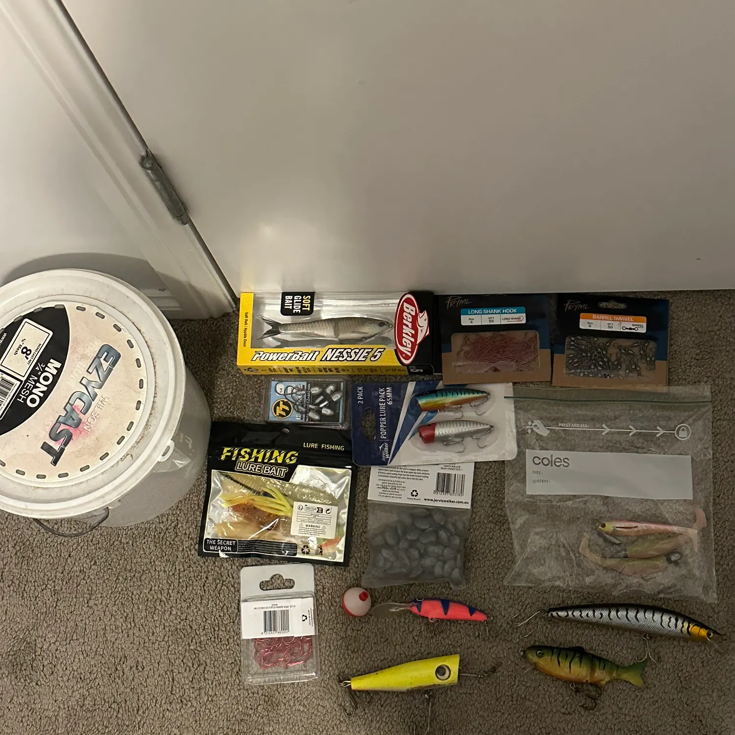 recently logged catches