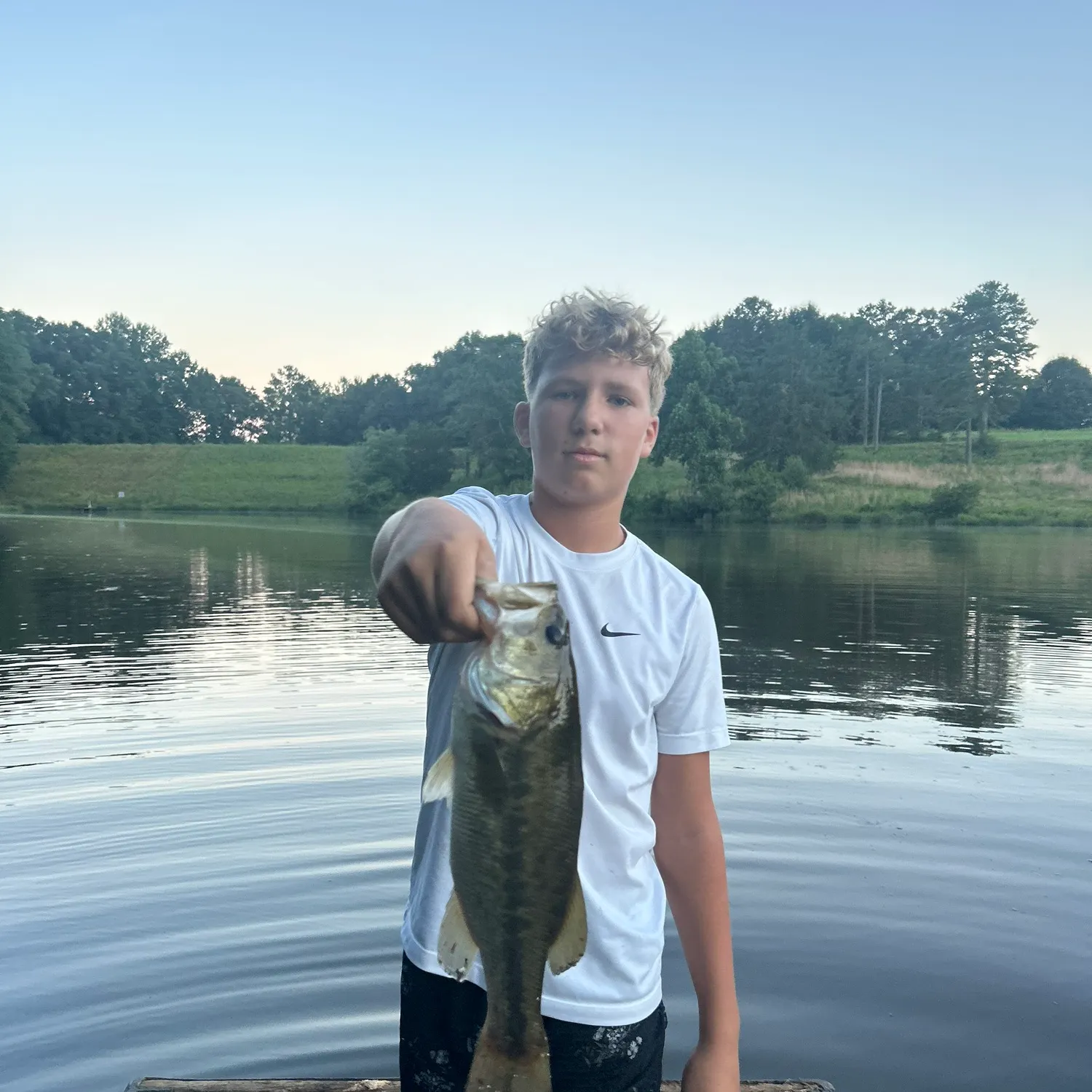 Spotted bass caught on Fishbrain