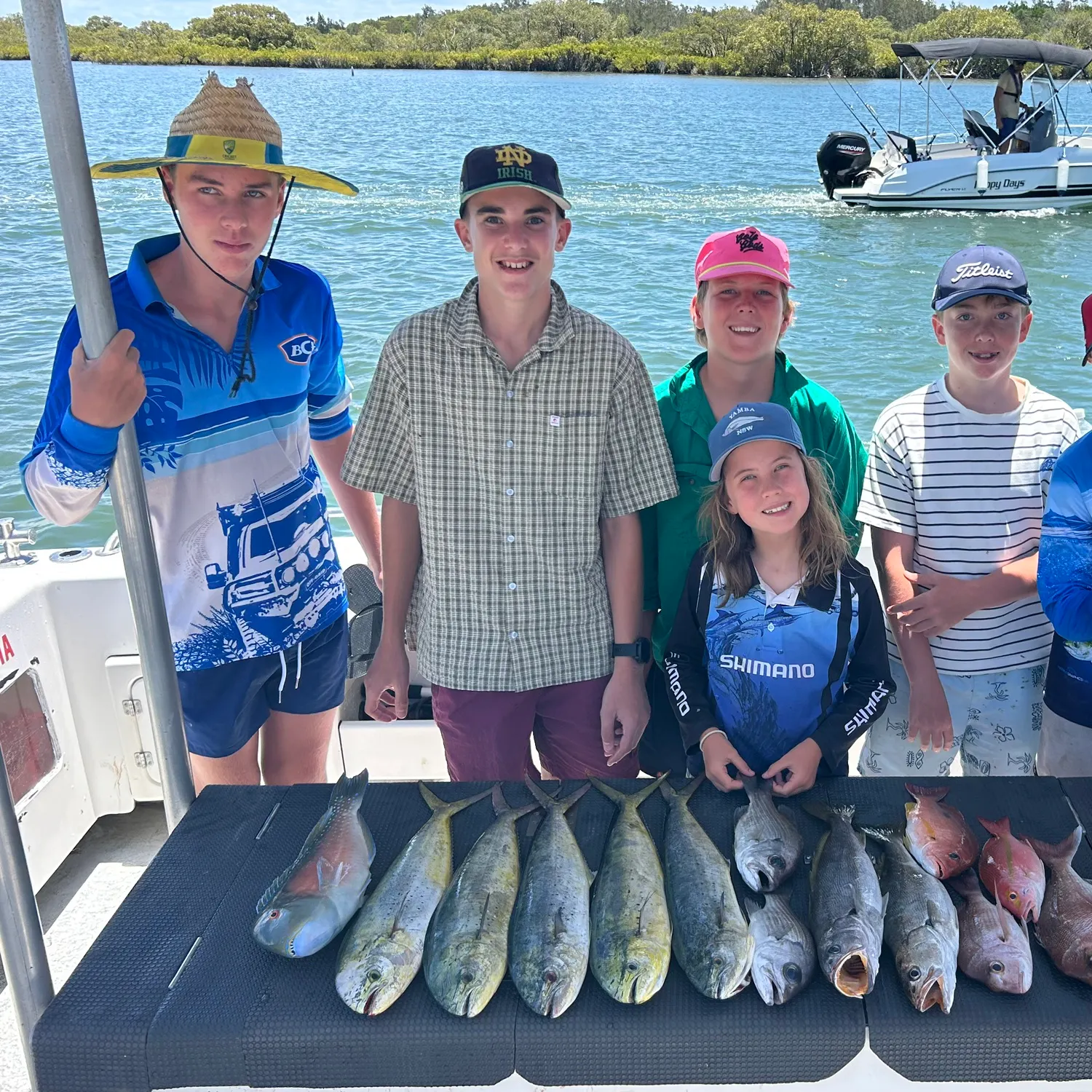 The most recent Common dolphinfish catches on Fishbrain