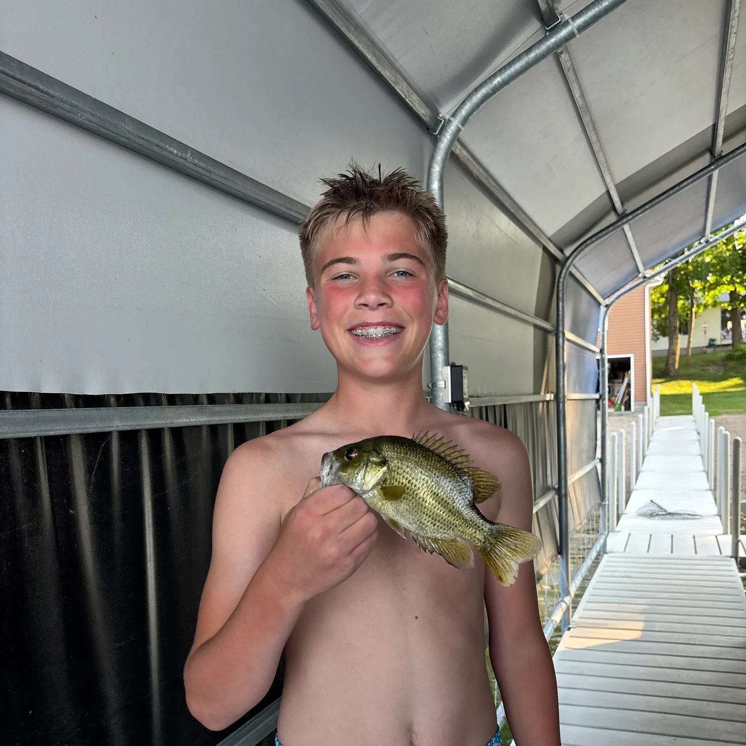 Rock bass caught on Fishbrain