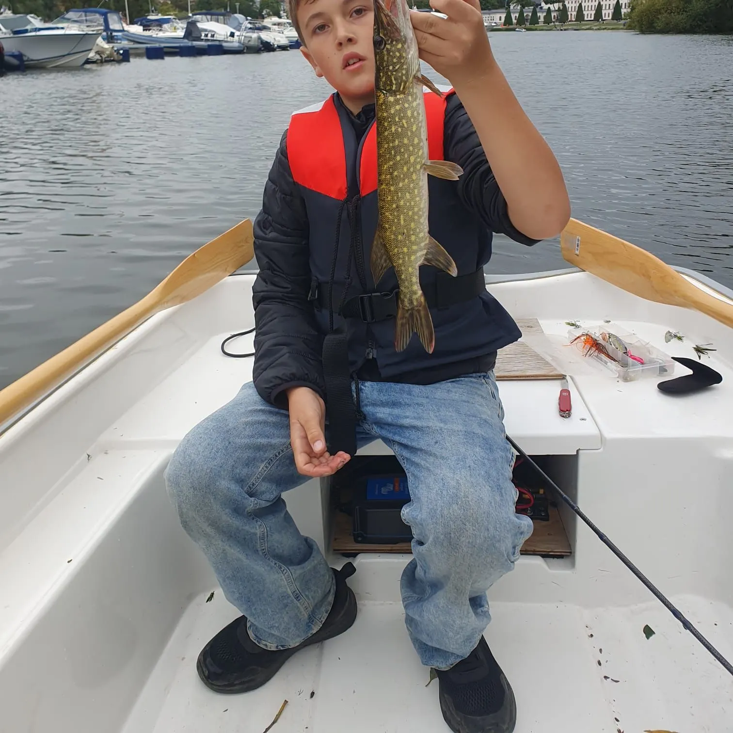 Northern pike caught on Fishbrain