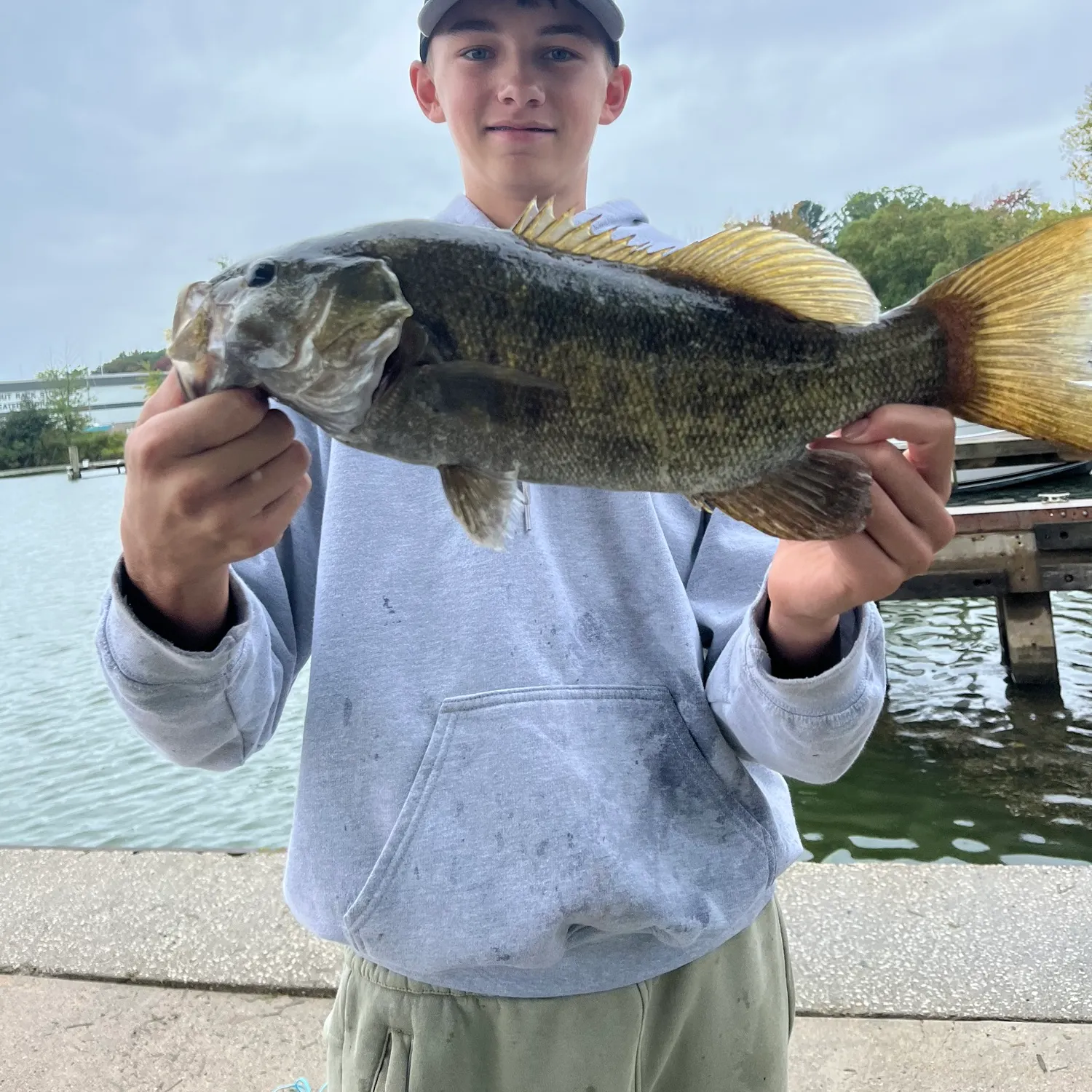 Smallmouth bass caught on Fishbrain