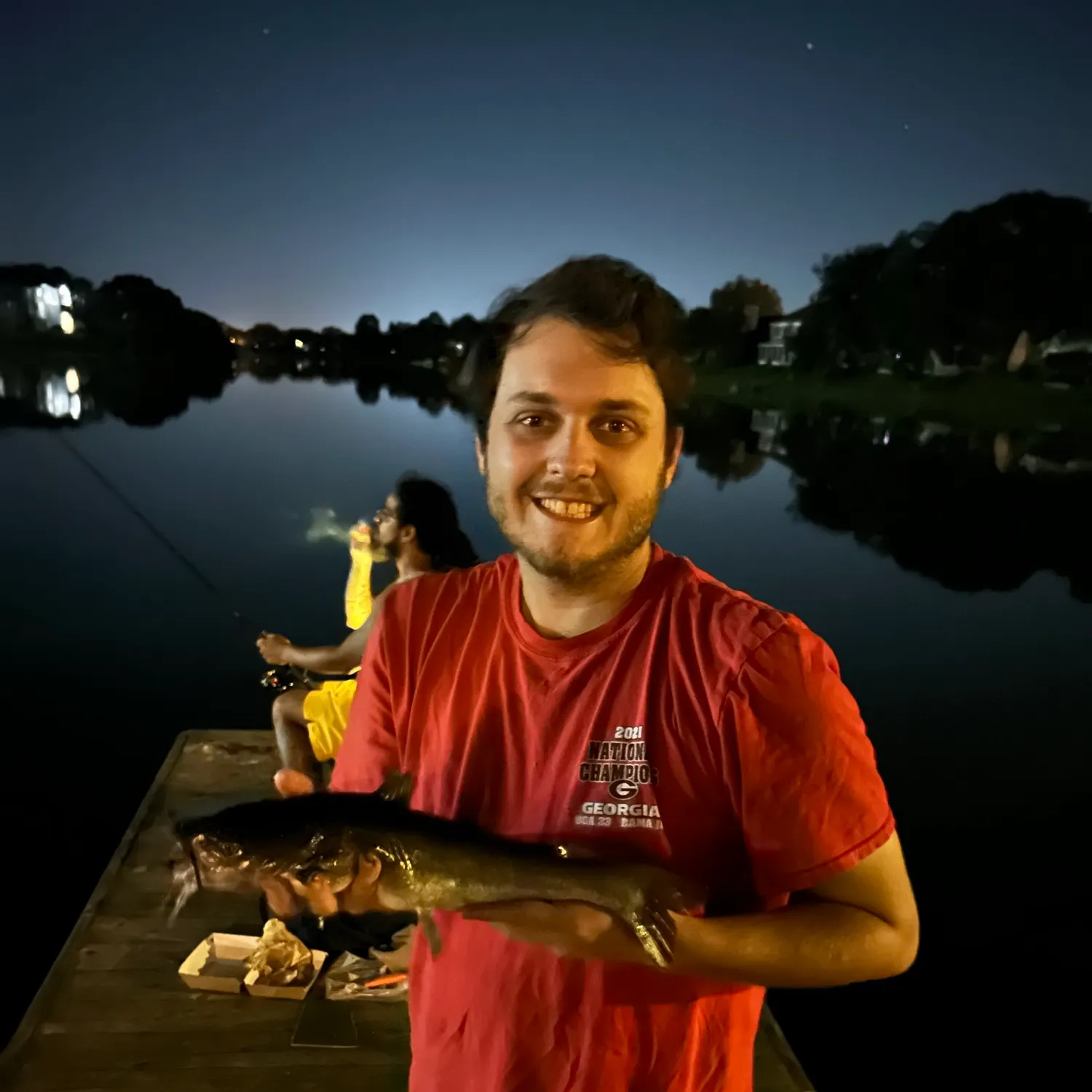 Channel catfish caught on Fishbrain