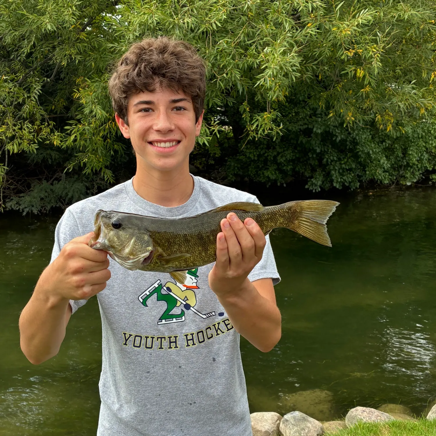 Smallmouth bass caught on Fishbrain