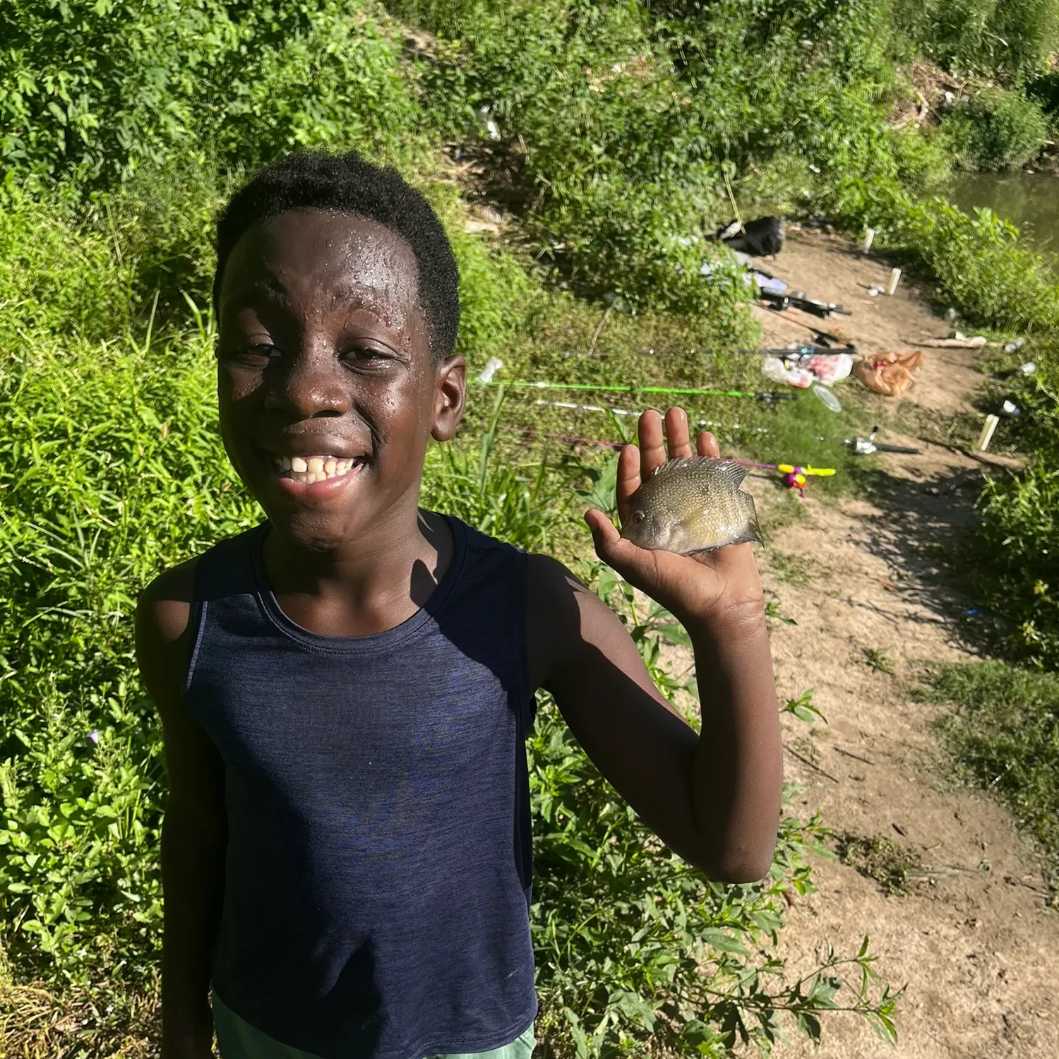 Rio Grande cichlid caught on Fishbrain