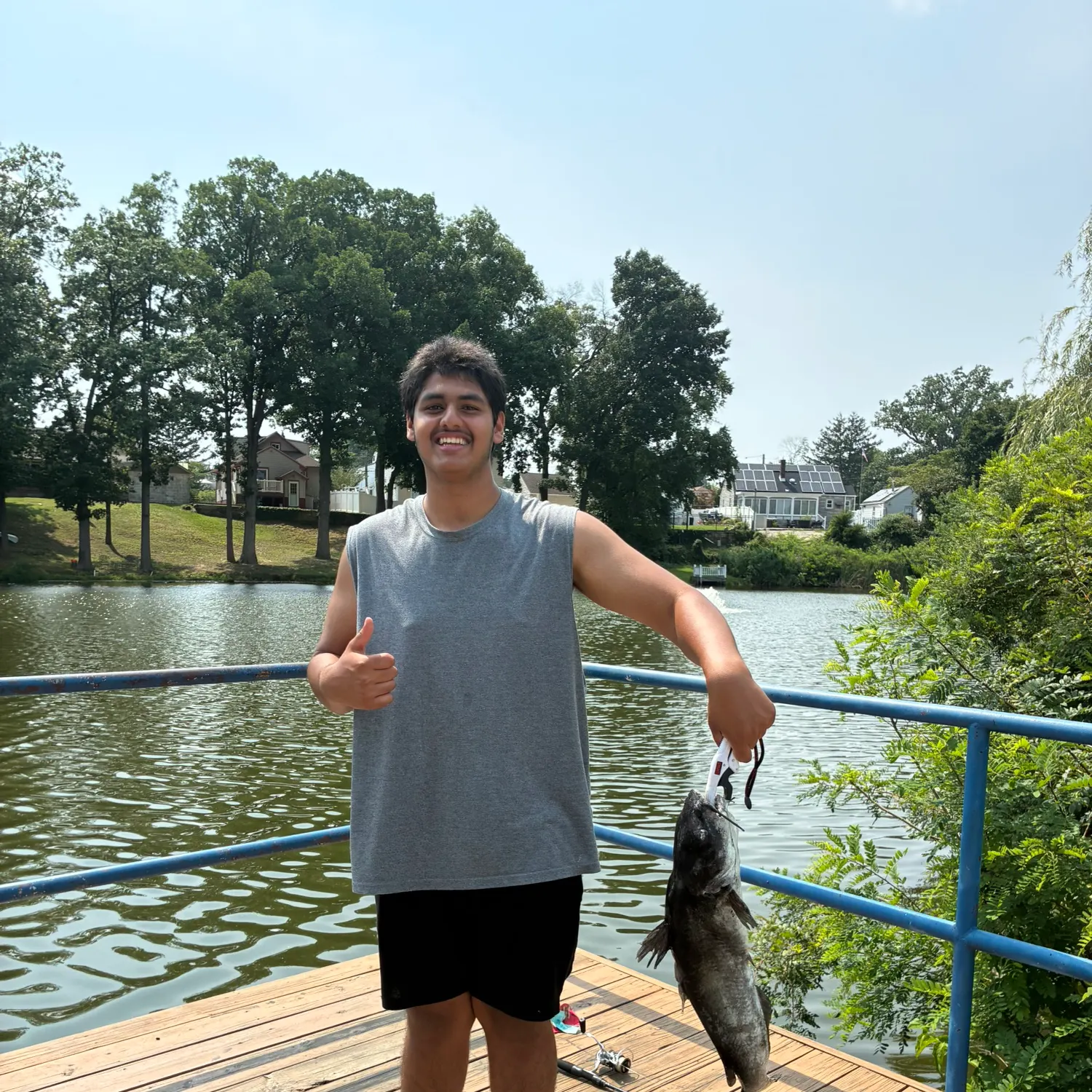 Channel catfish caught on Fishbrain