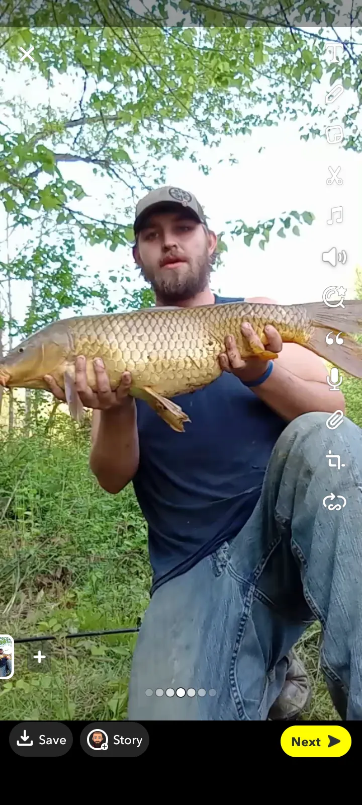 recently logged catches