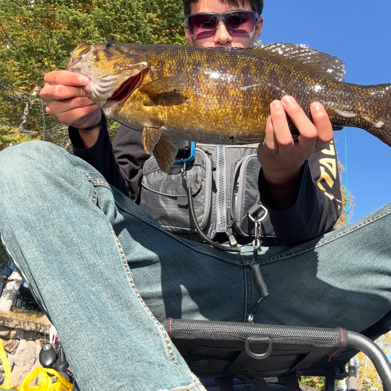 Smallmouth bass caught on Fishbrain