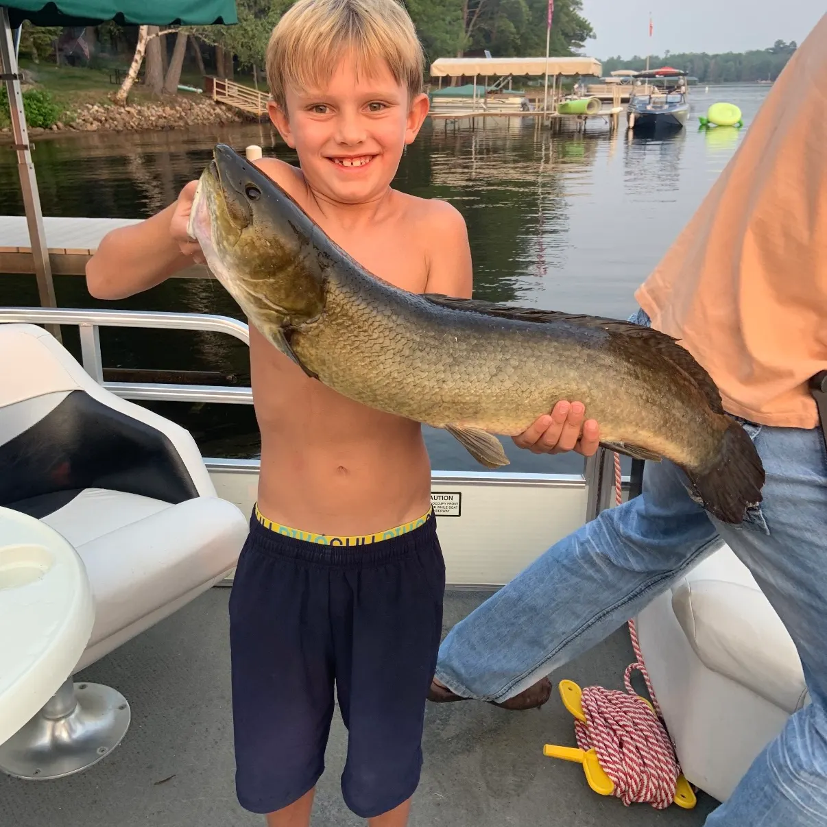 Eyetail bowfin caught on Fishbrain