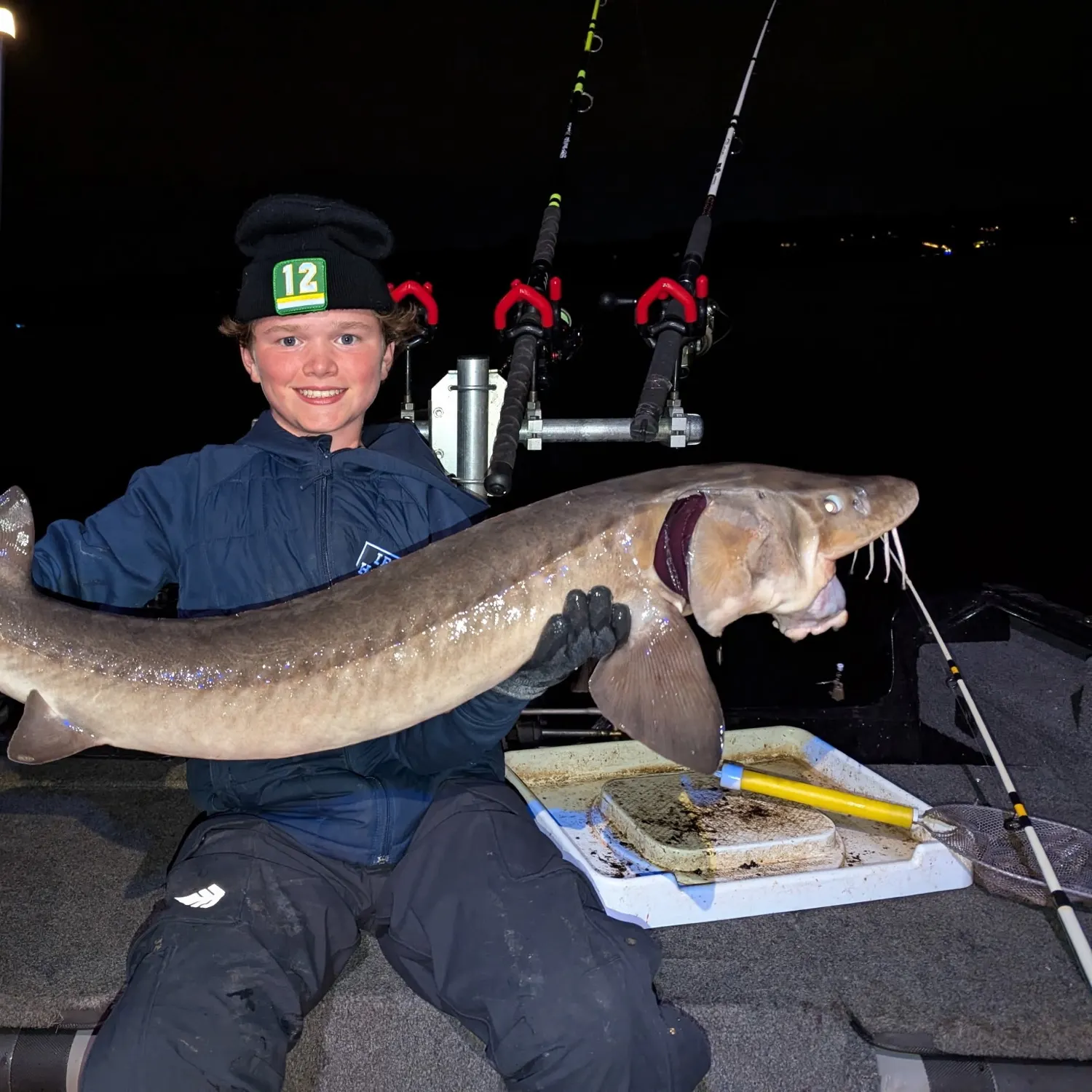 Lake sturgeon caught on Fishbrain