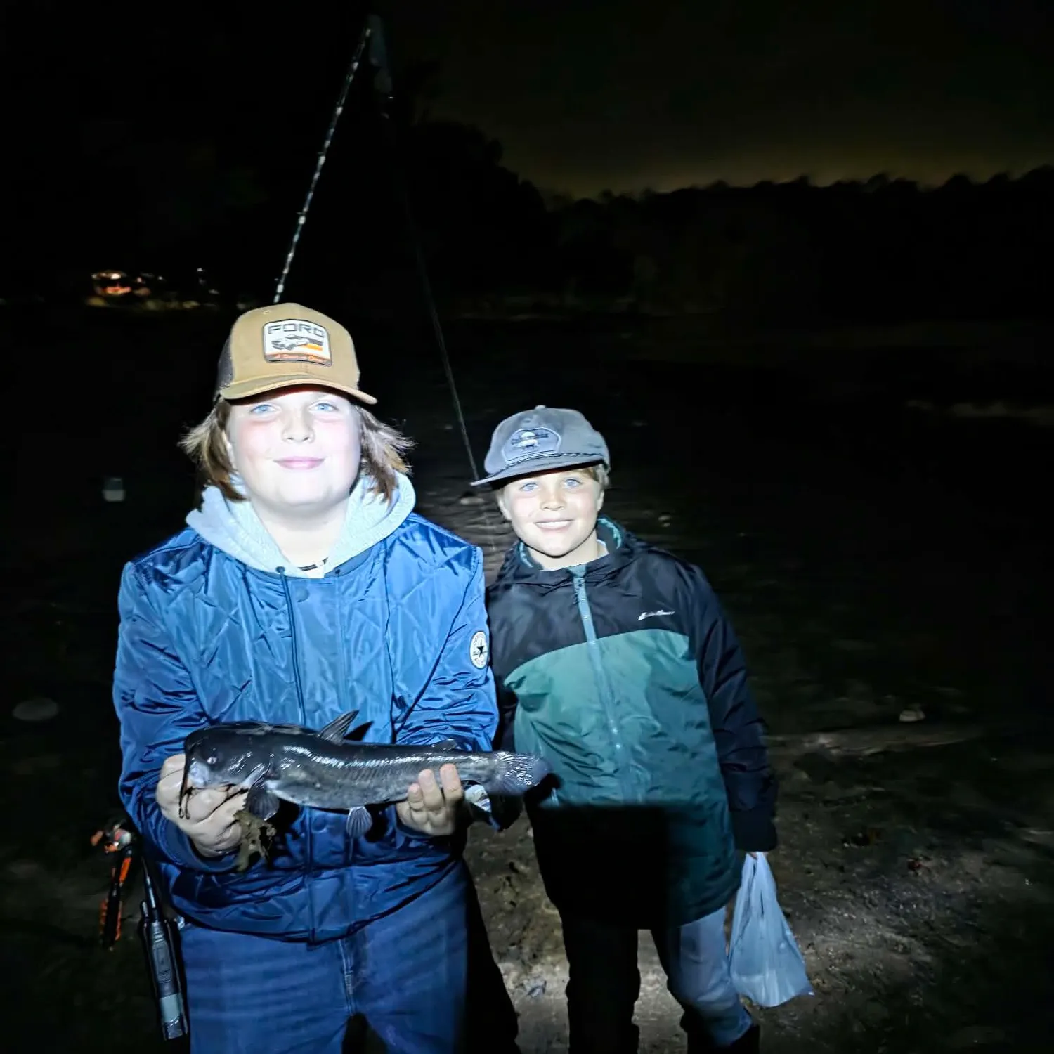 Channel catfish caught on Fishbrain