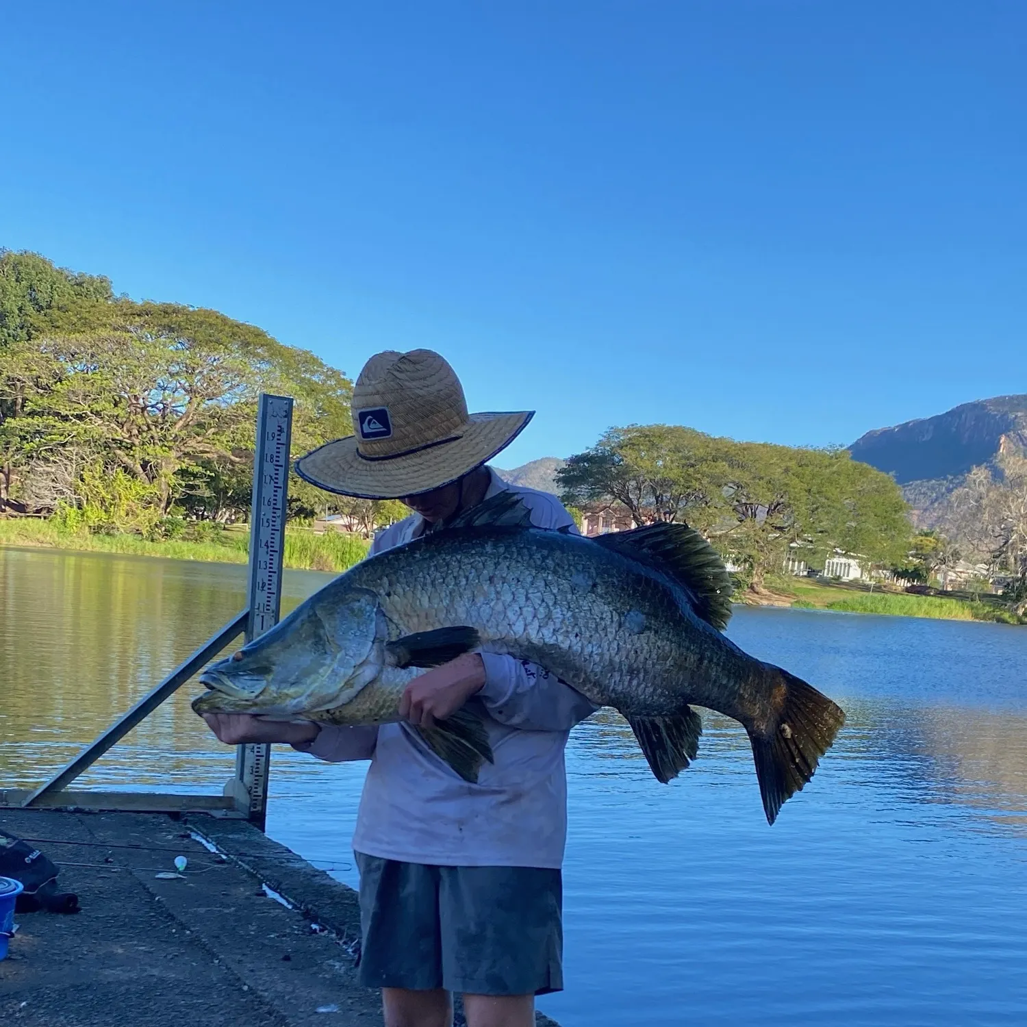 Barramundi caught on Fishbrain