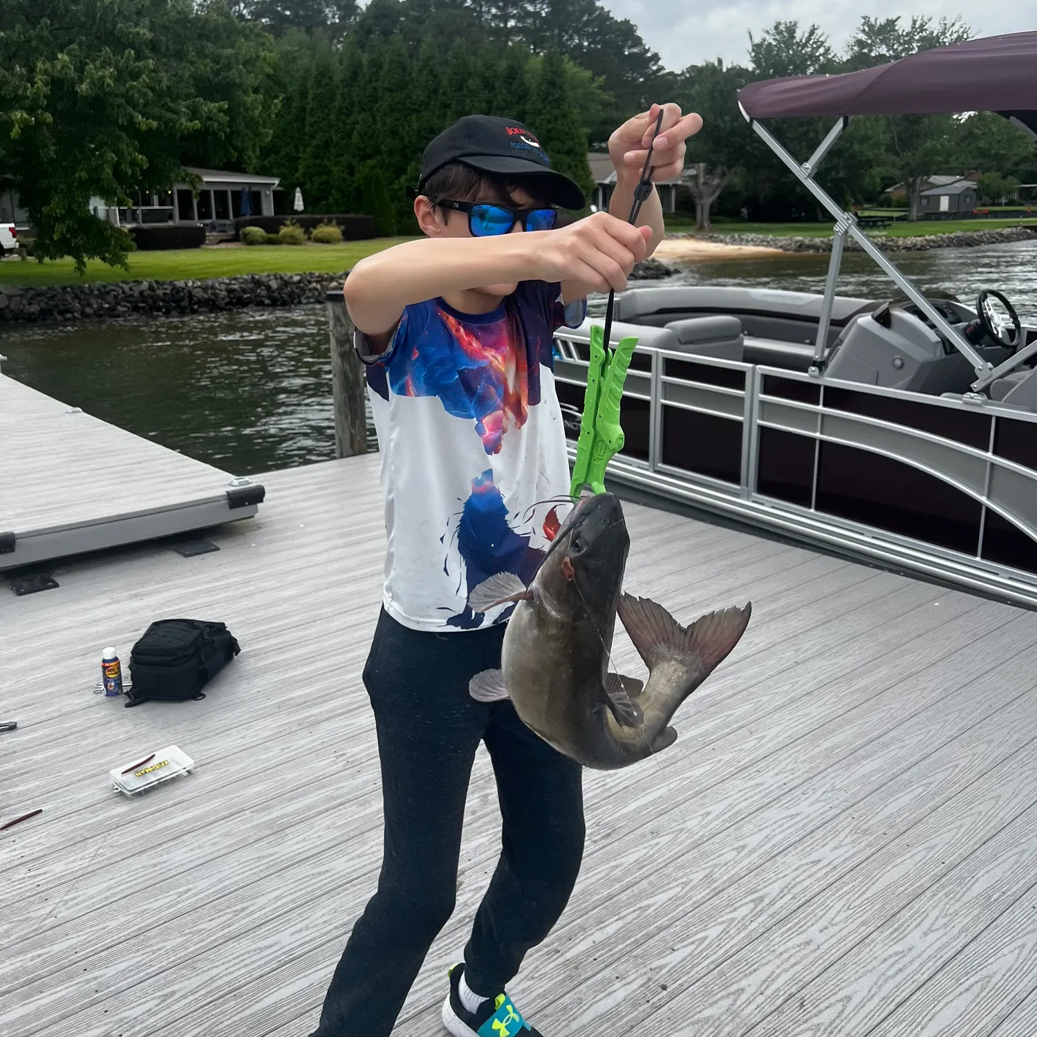 recently logged catches
