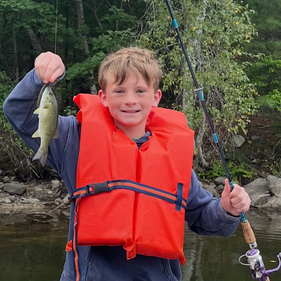 Smallmouth bass caught on Fishbrain