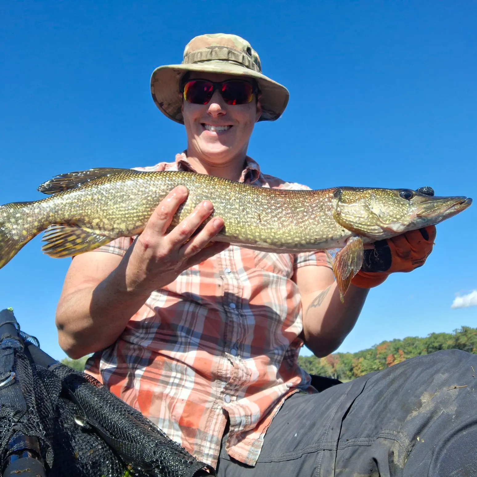 Northern pike caught on Fishbrain