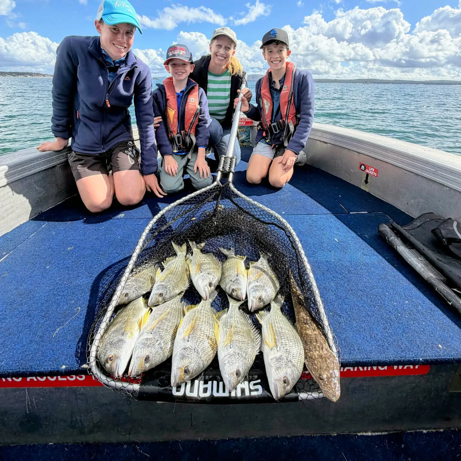 recently logged catches