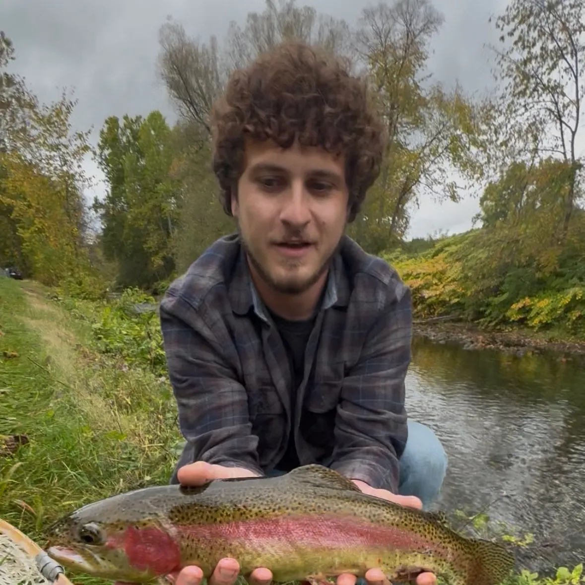 Rainbow trout caught on Fishbrain