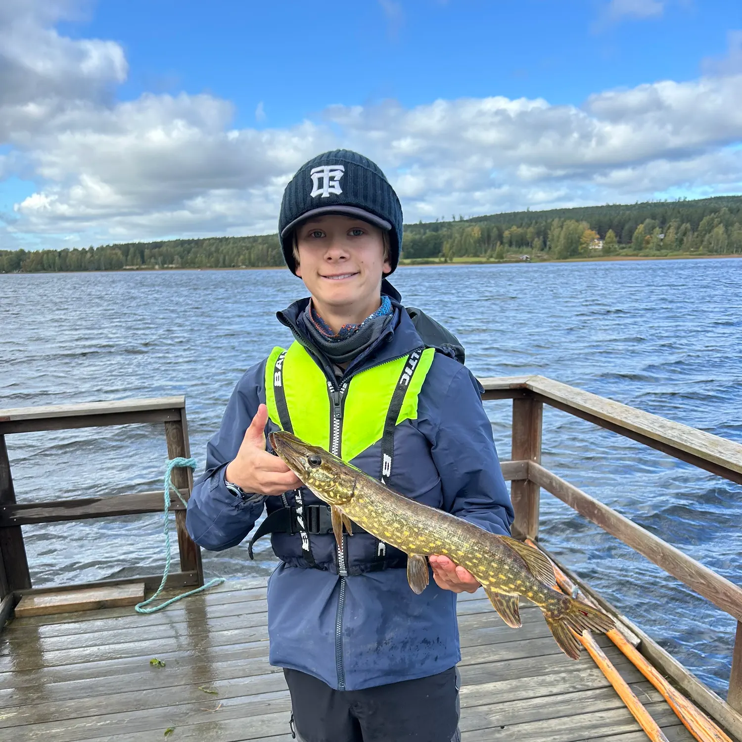 Northern pike caught on Fishbrain