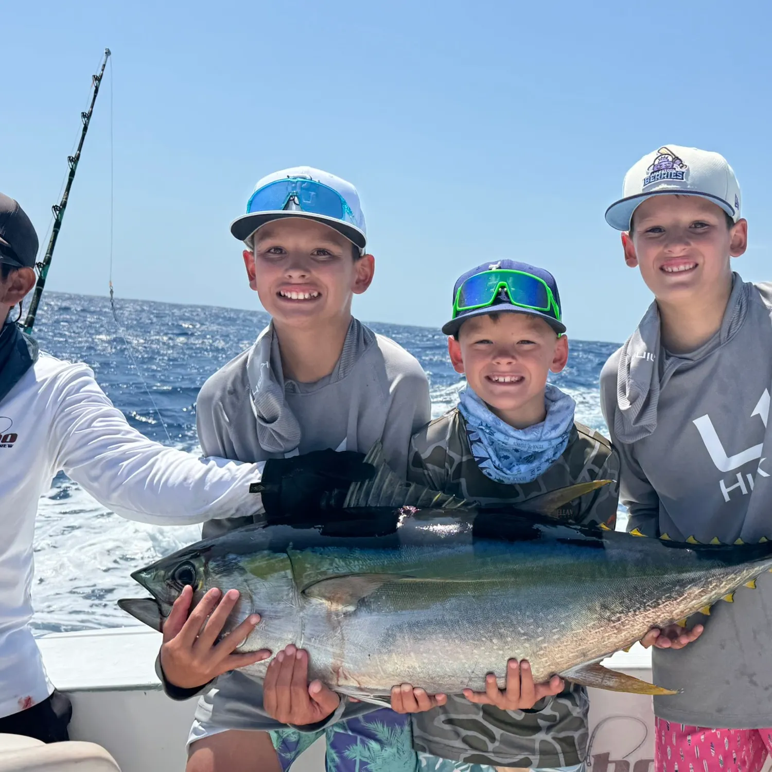 The most recent Yellowfin tuna catches on Fishbrain