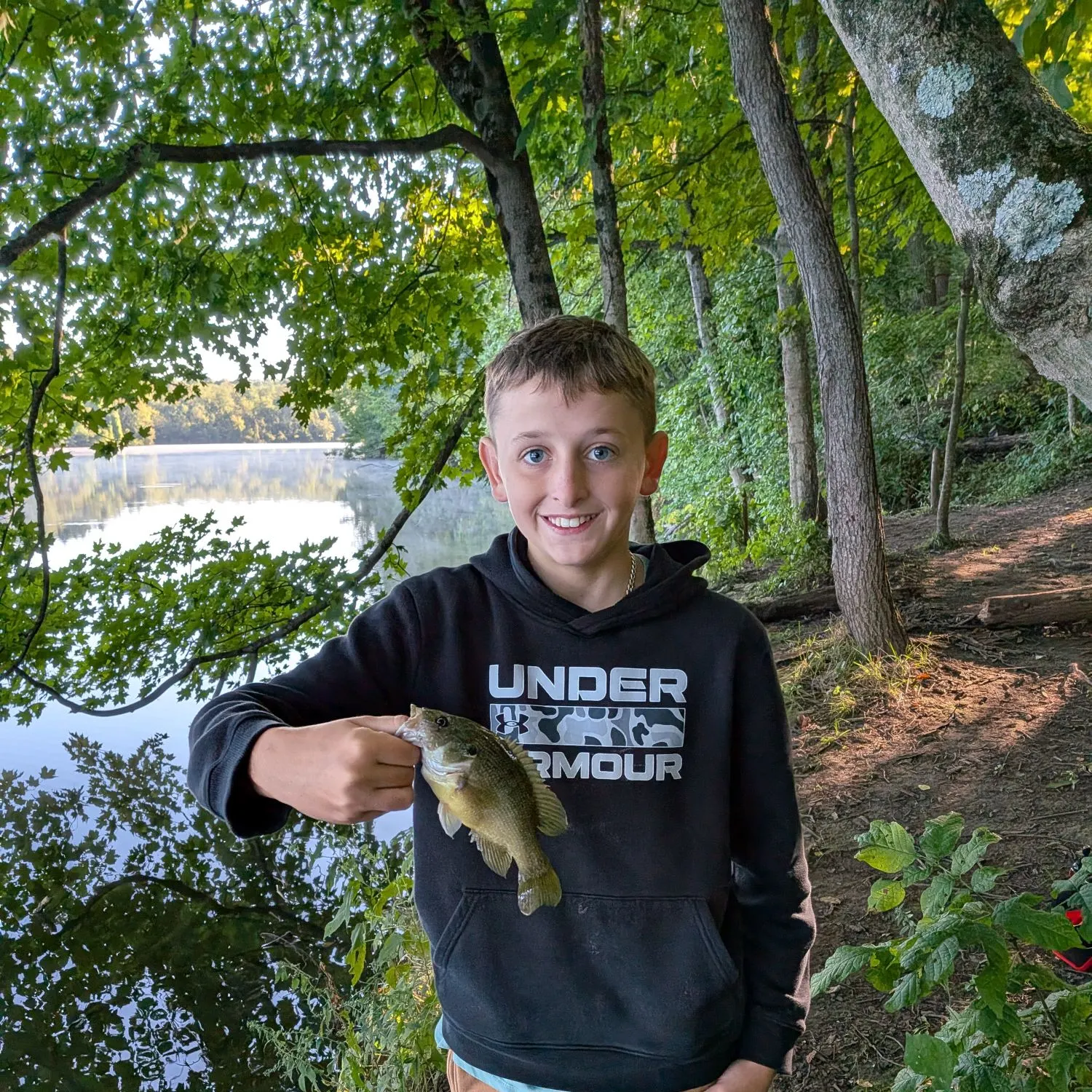 Rock bass caught on Fishbrain