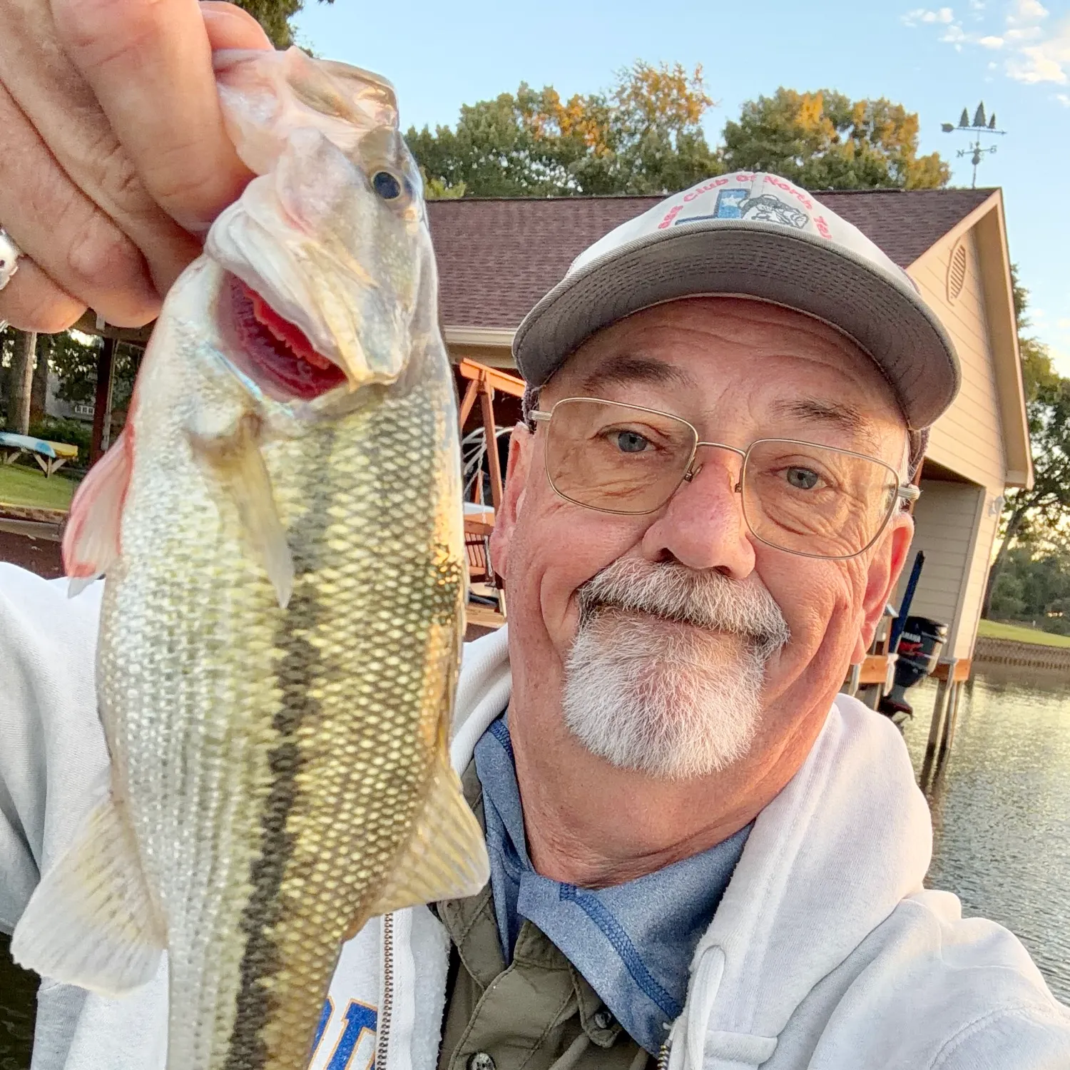 Spotted bass caught on Fishbrain