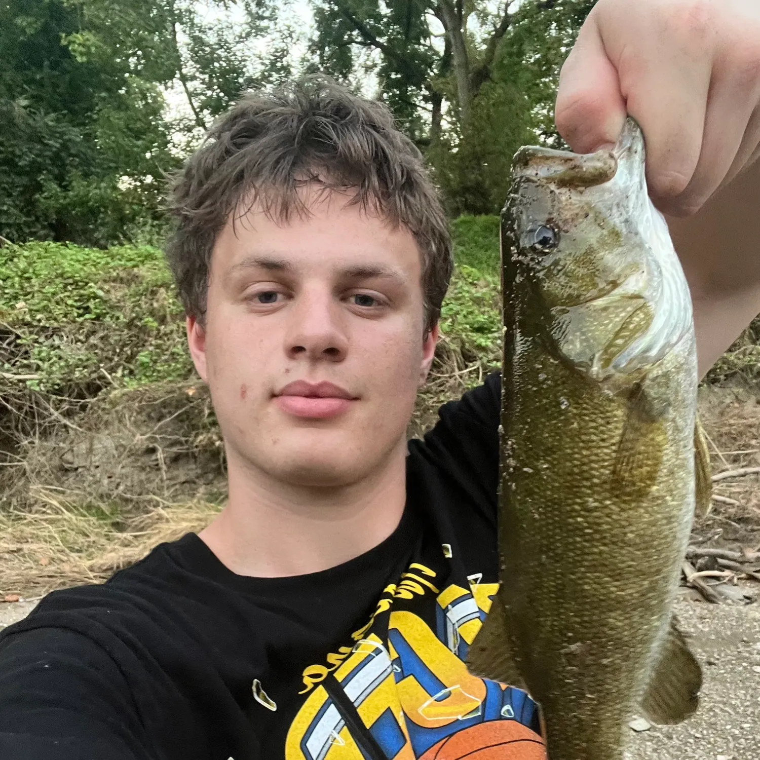Smallmouth bass caught on Fishbrain
