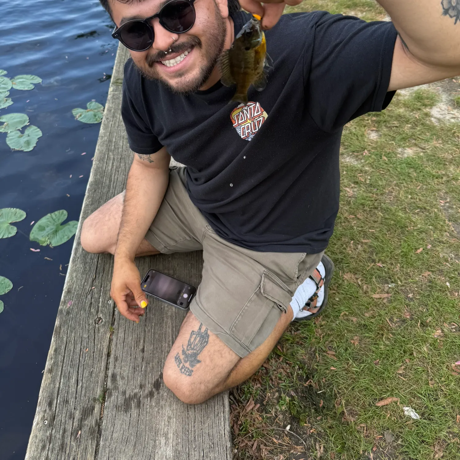 recently logged catches