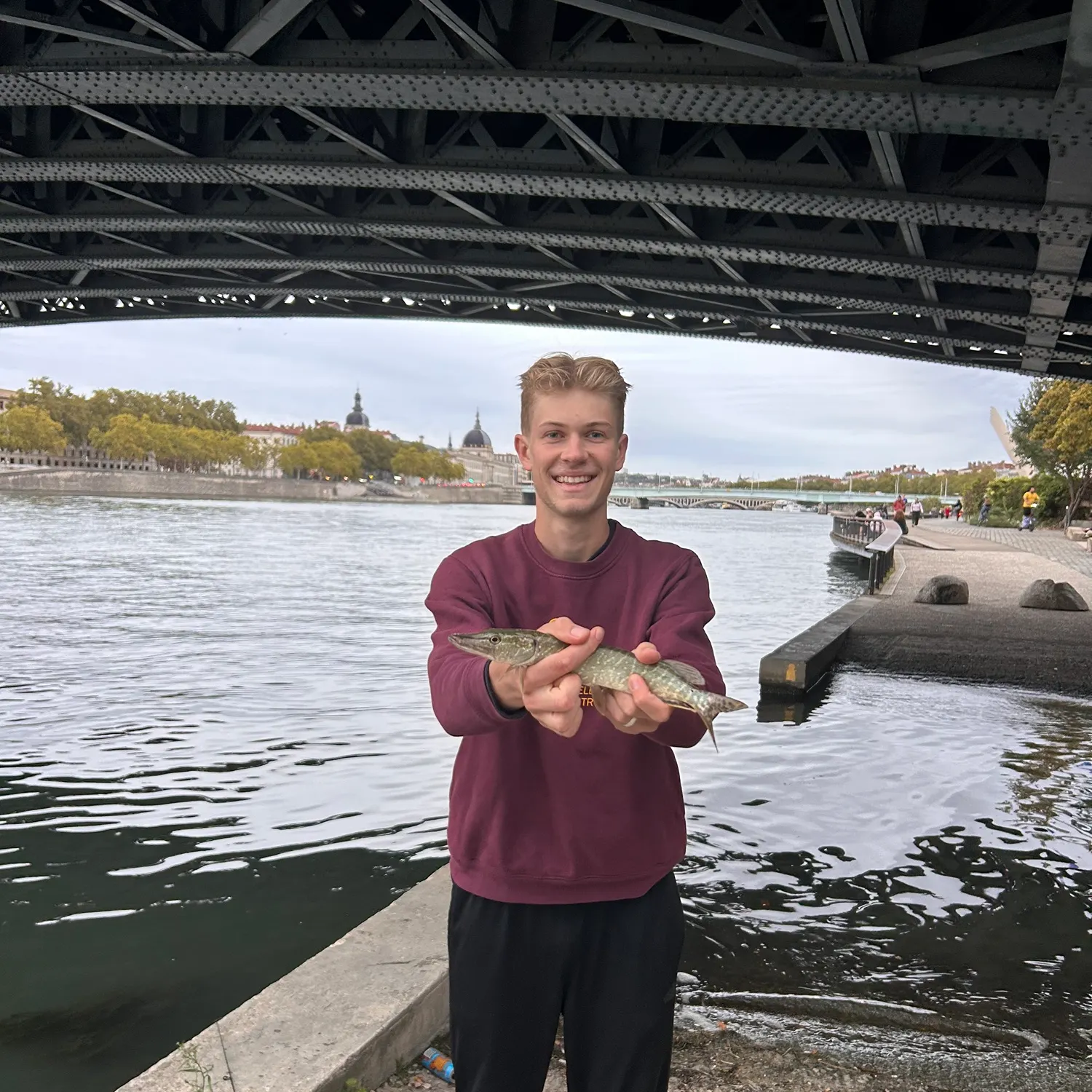 Northern pike caught on Fishbrain