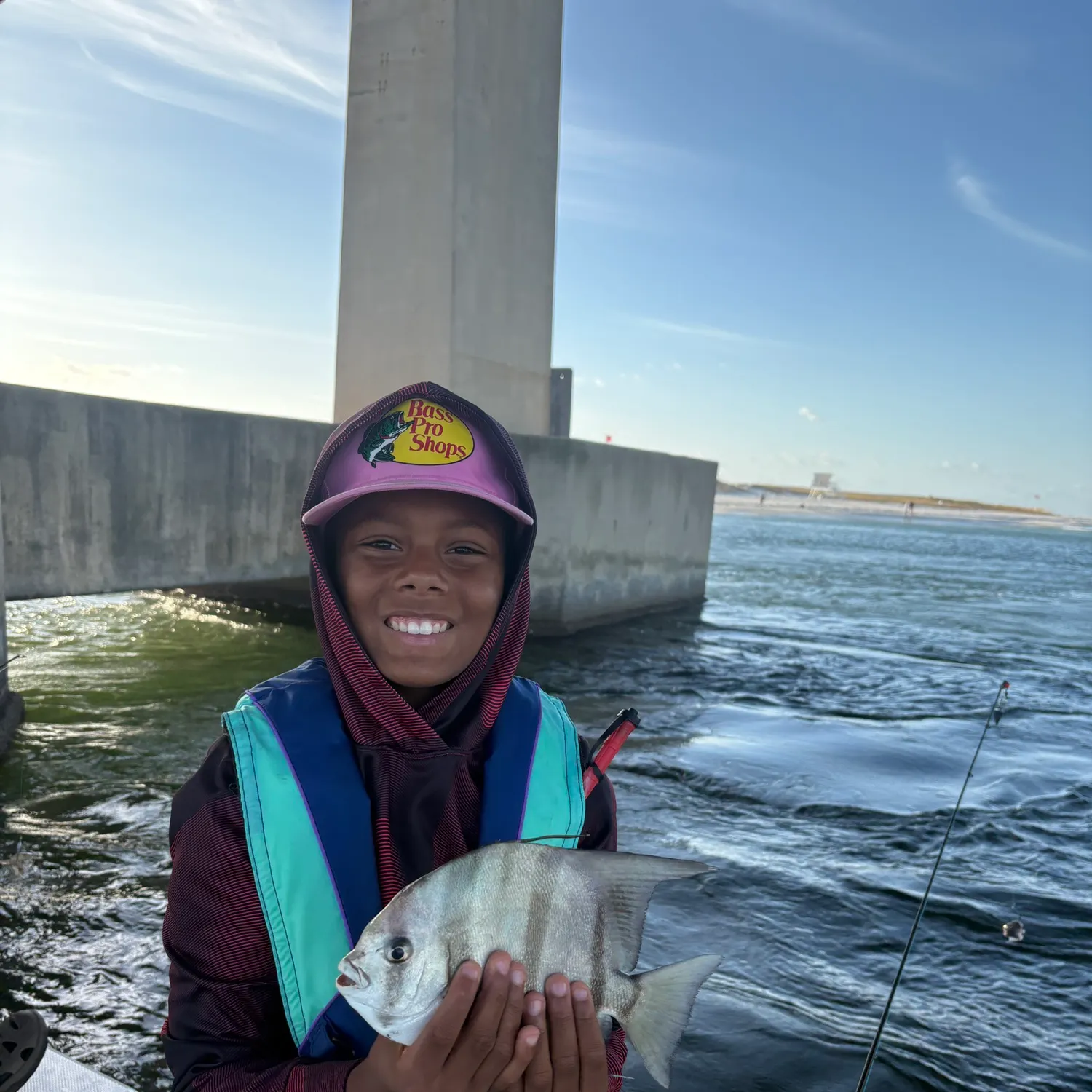 Atlantic spadefish caught on Fishbrain