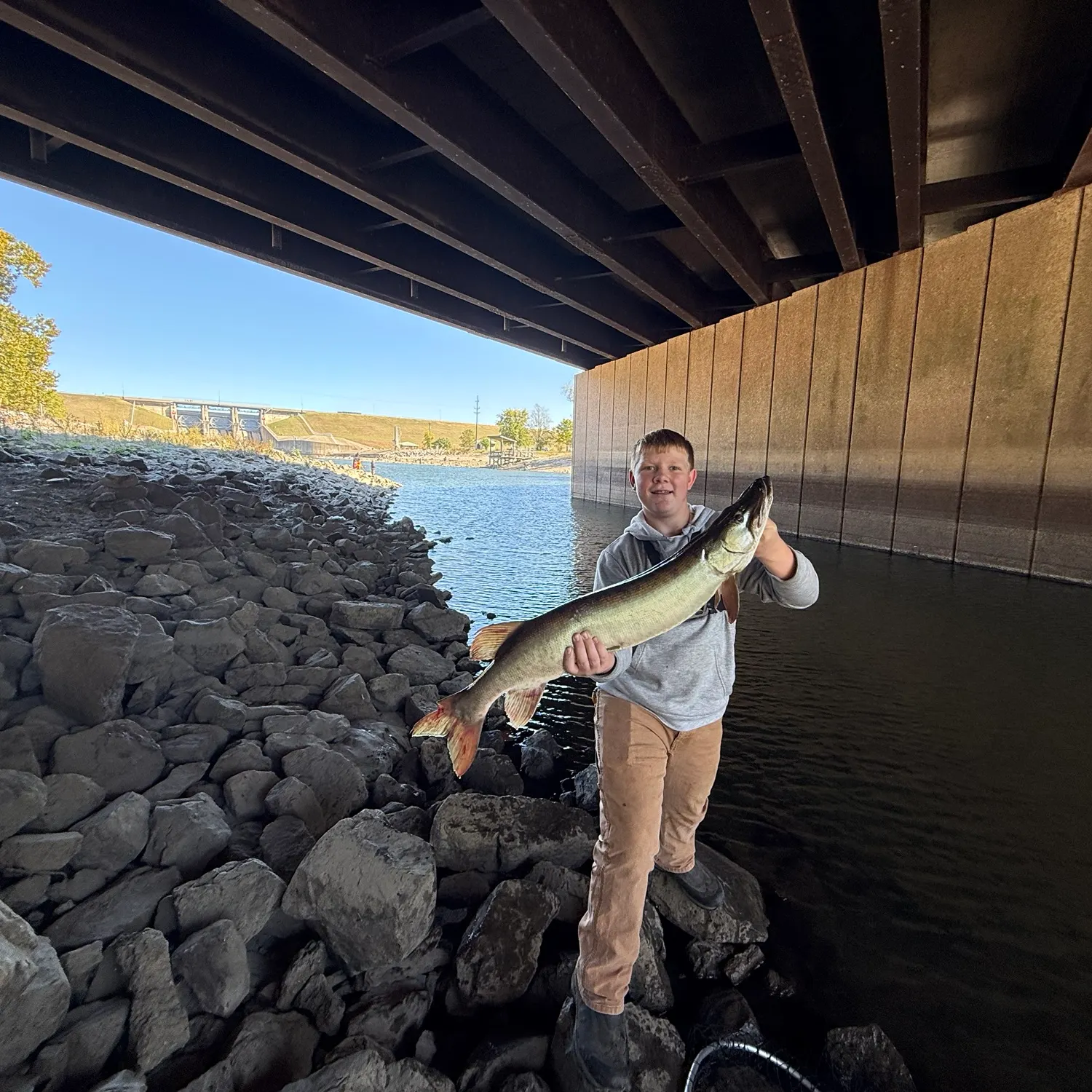 Muskie caught on Fishbrain