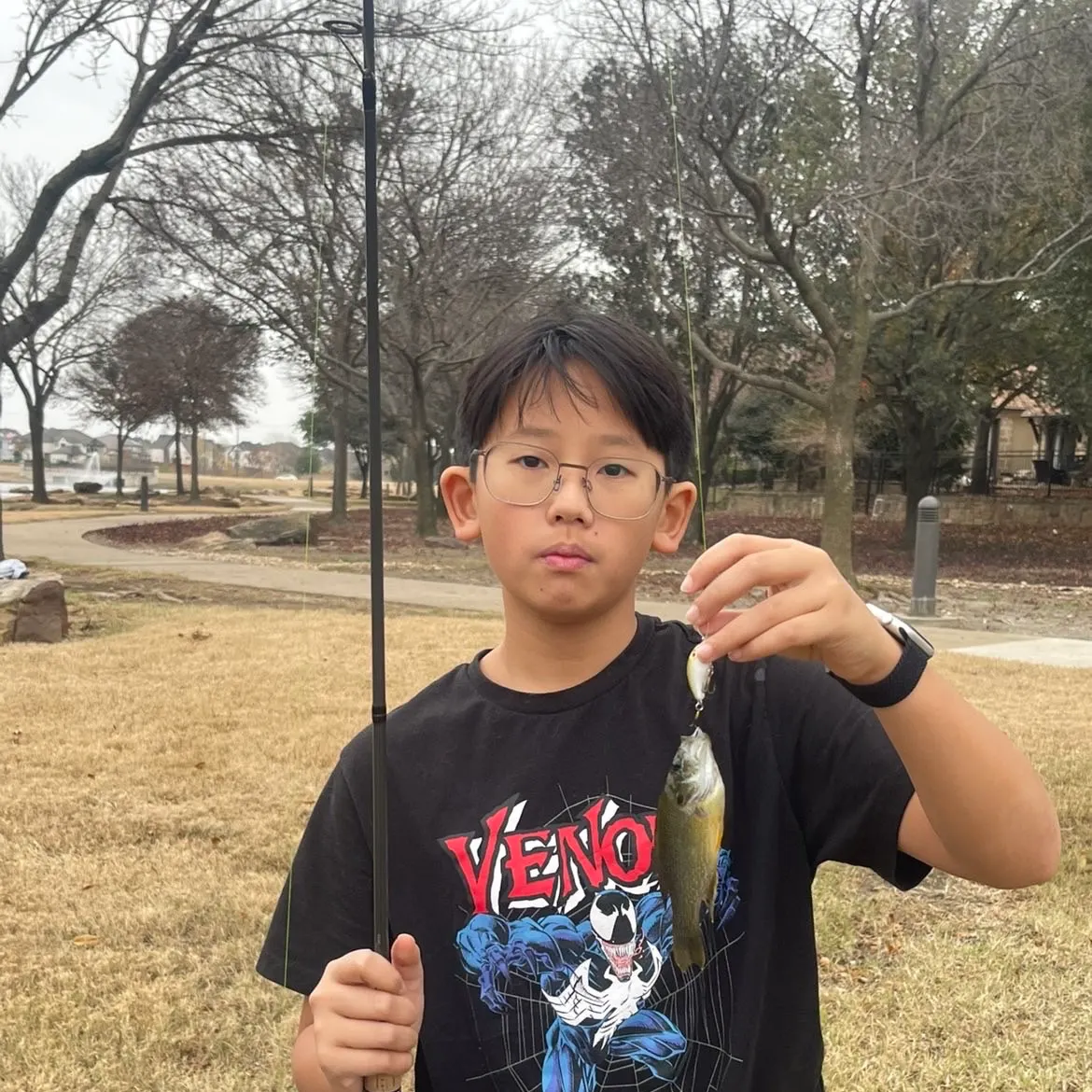 The most recent Green sunfish catches on Fishbrain