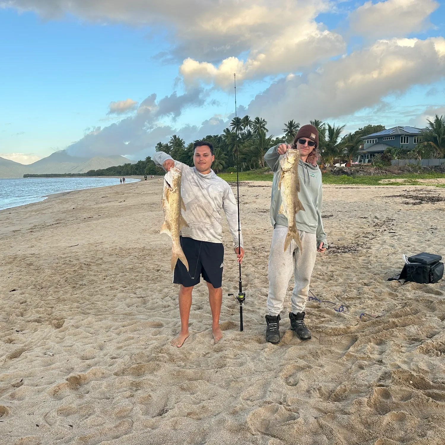 The most recent King threadfin catches on Fishbrain