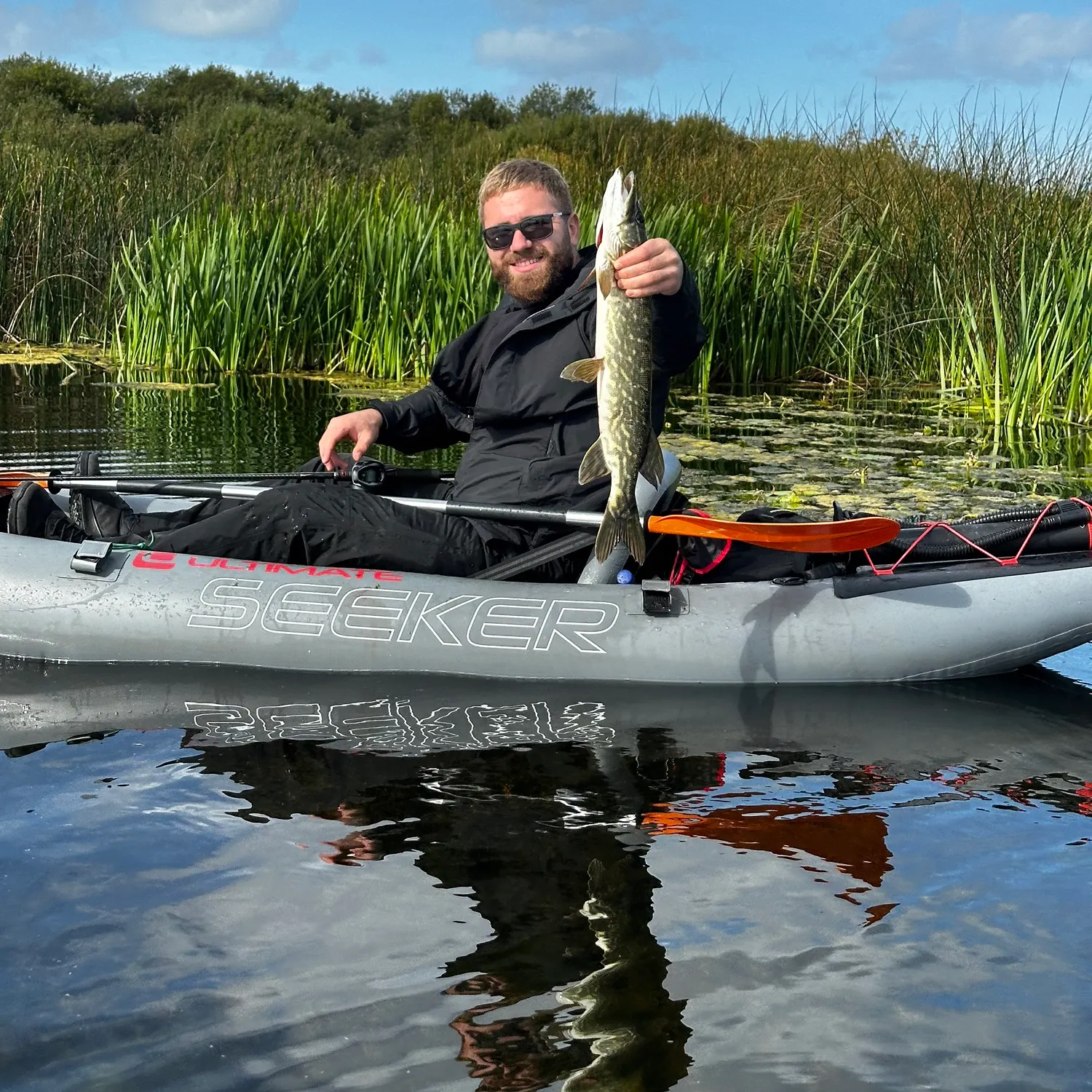 Northern pike caught on Fishbrain