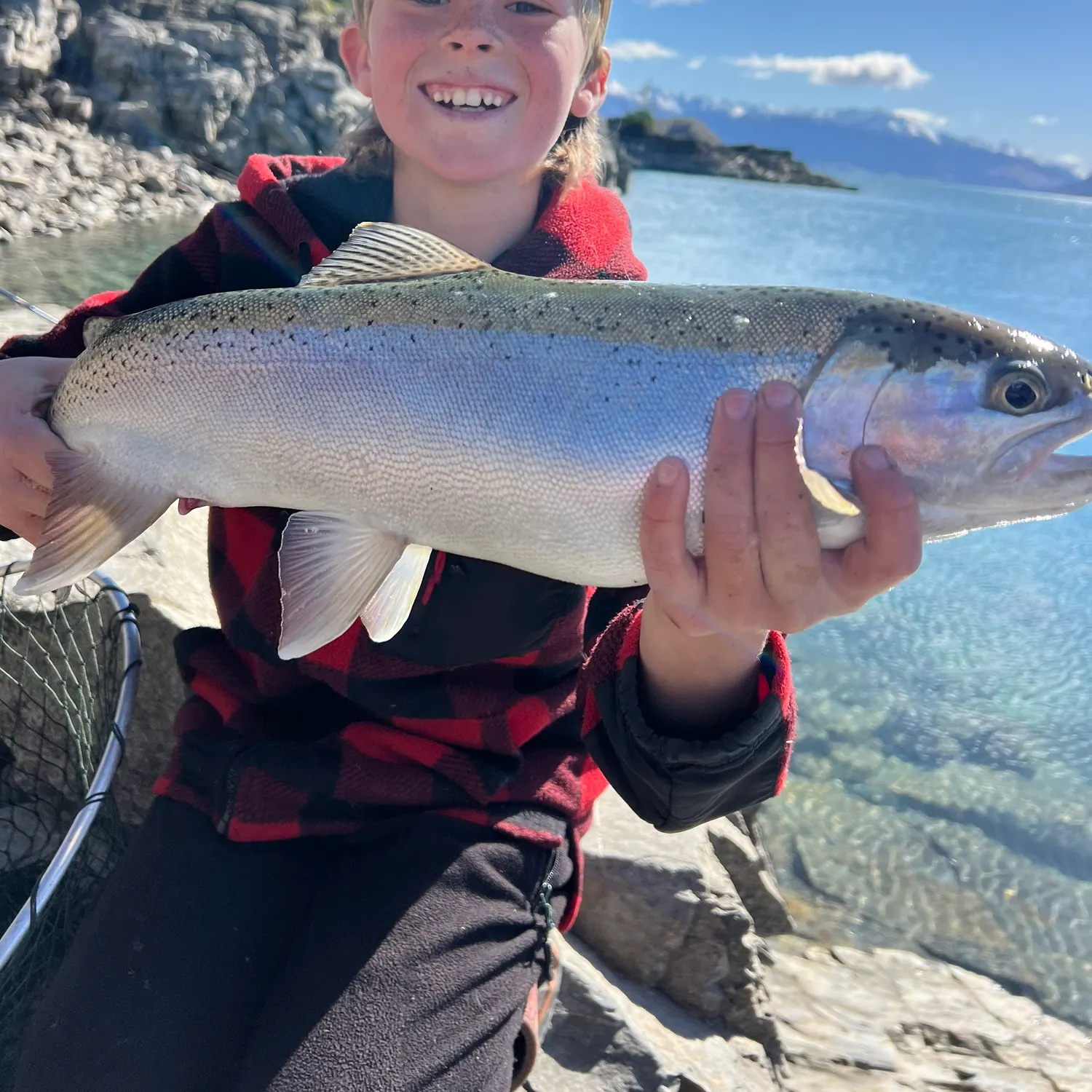 Rainbow trout caught on Fishbrain