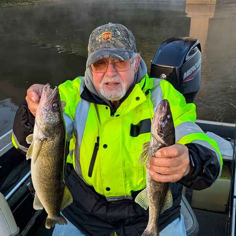 Walleye caught on Fishbrain