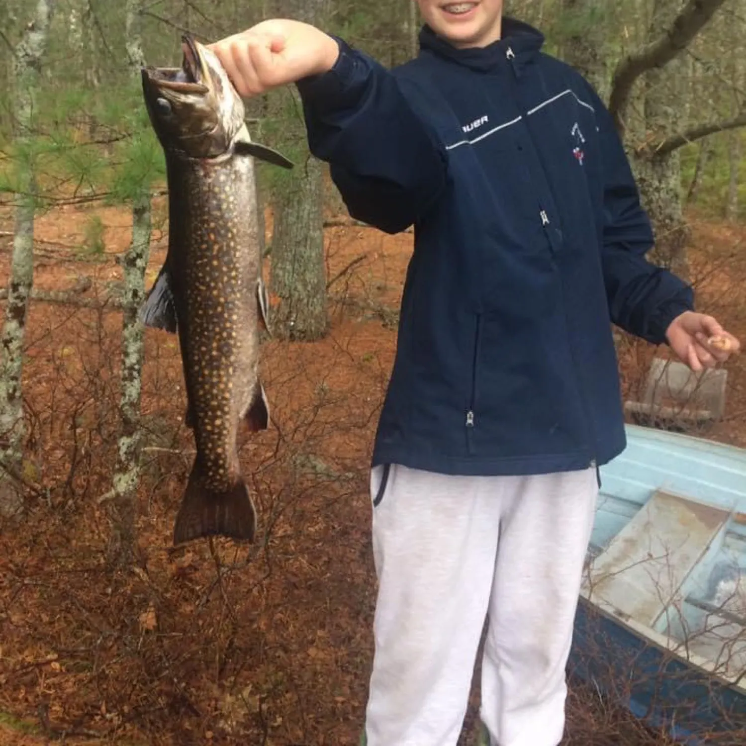 Brook trout caught on Fishbrain