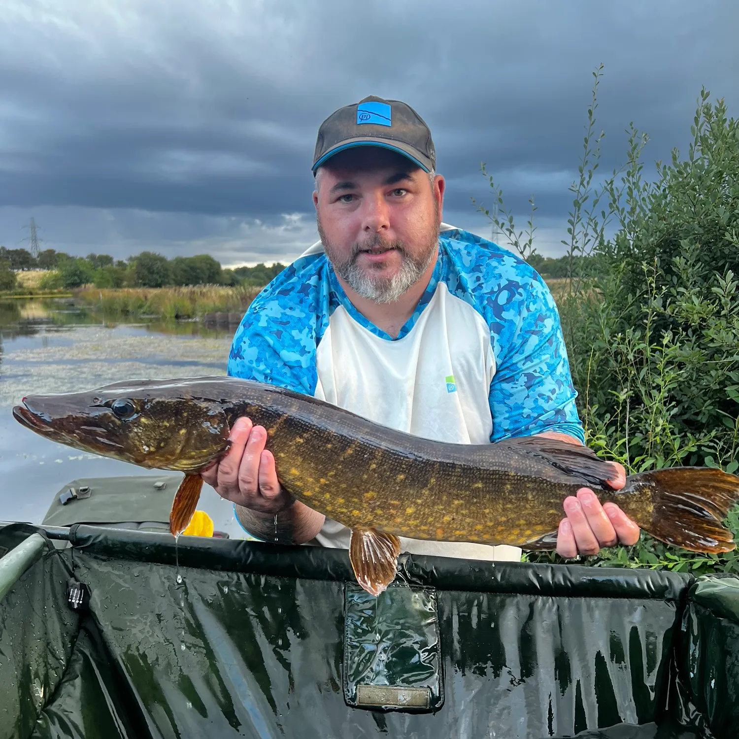 Northern pike caught on Fishbrain