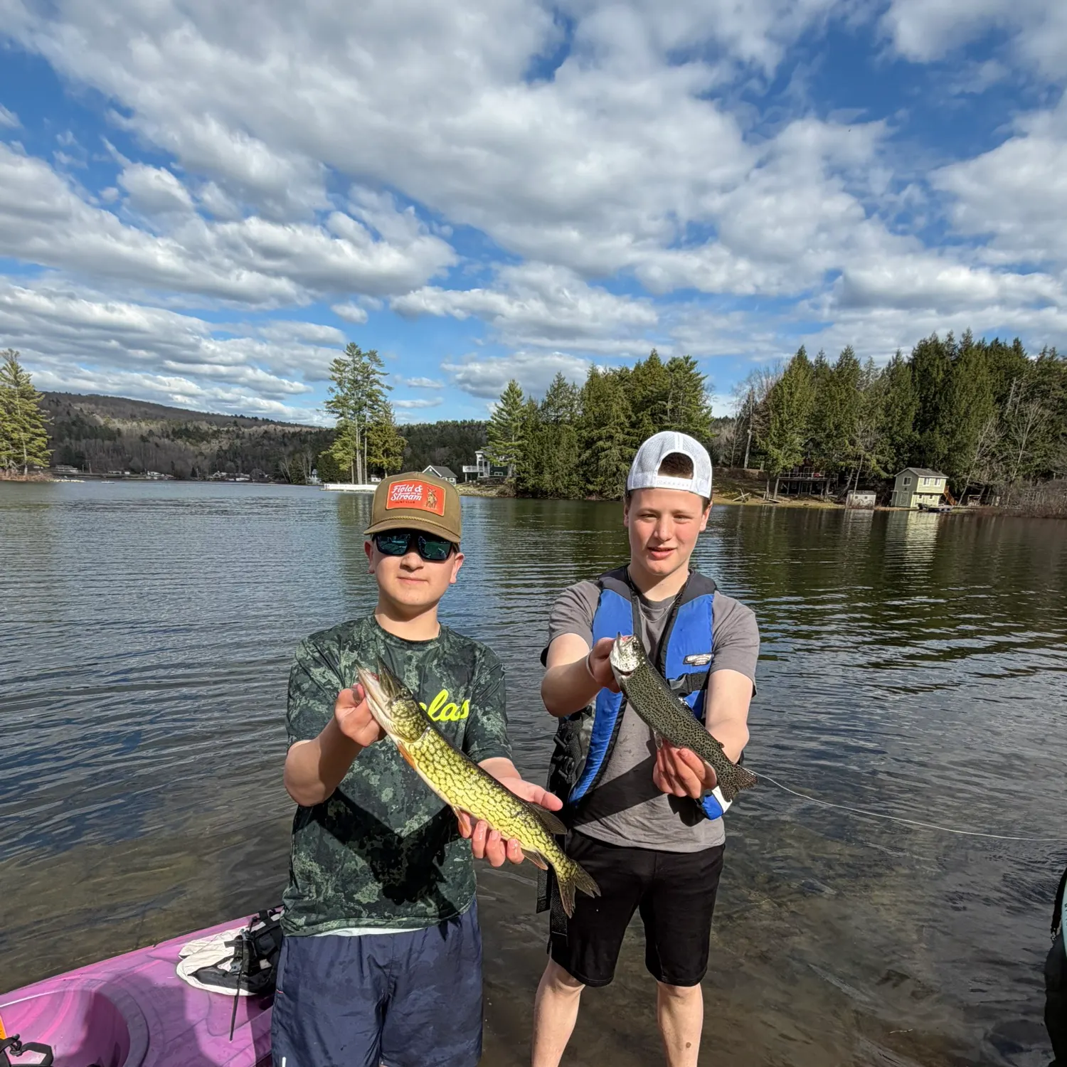 recently logged catches