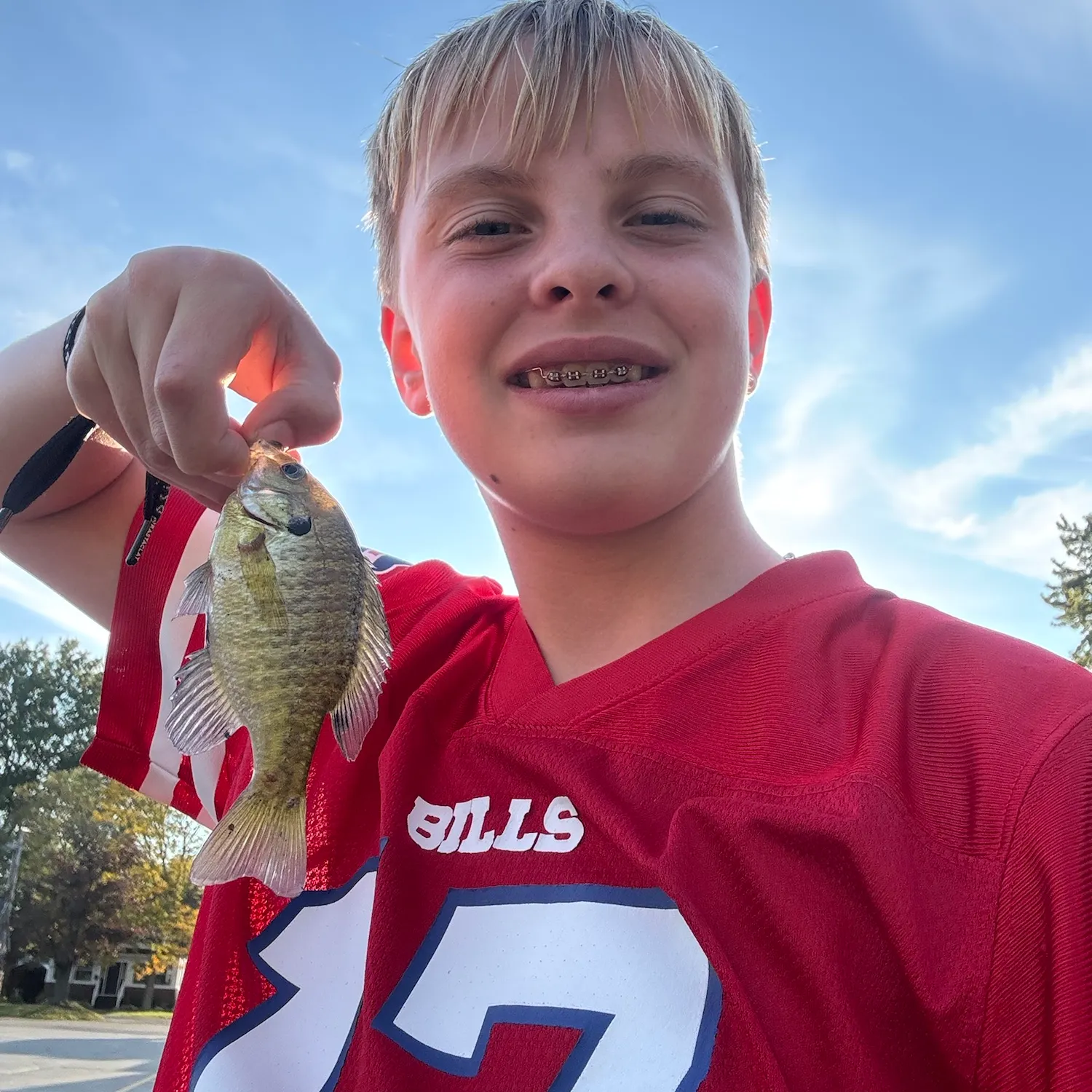 Bluegill caught on Fishbrain