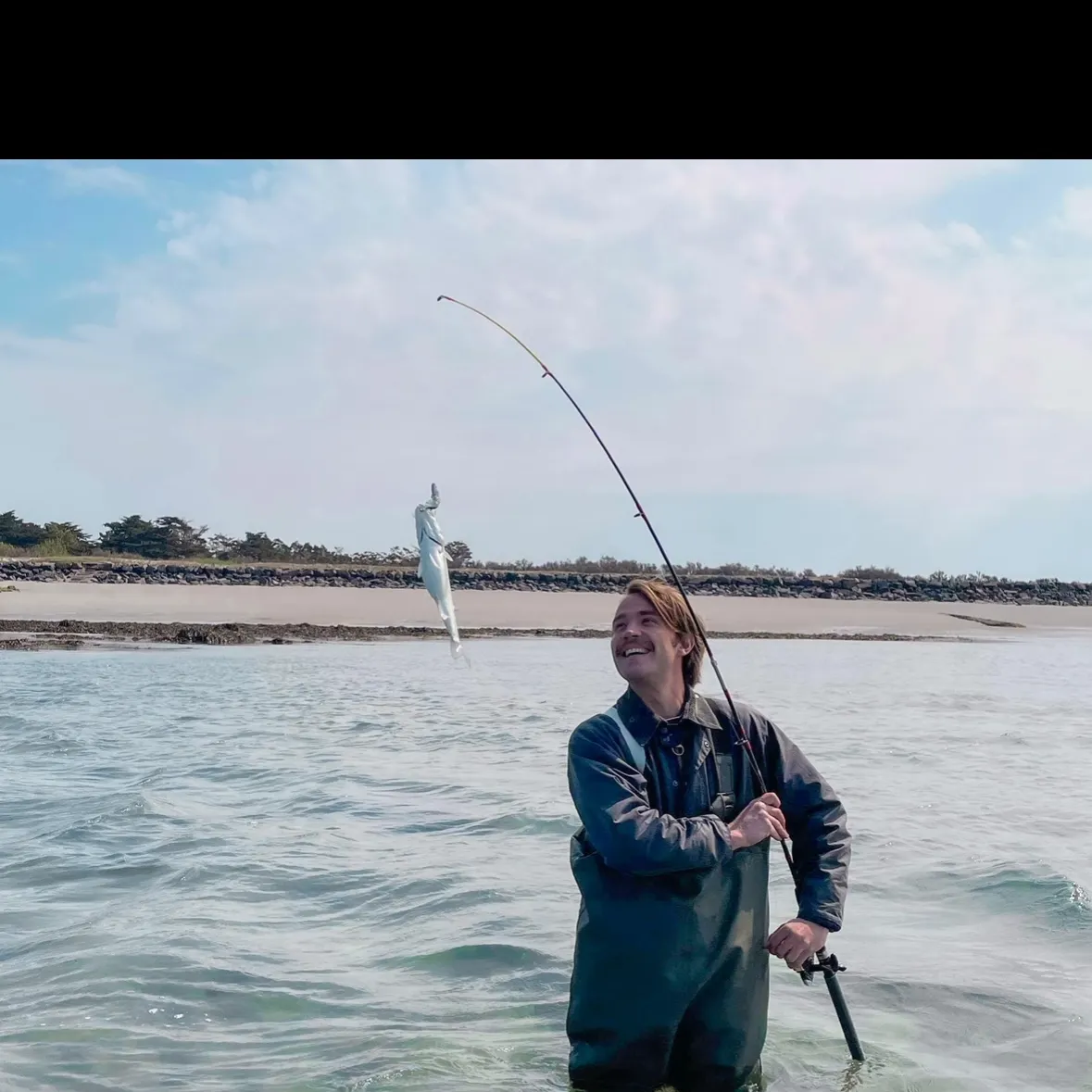 European seabass caught on Fishbrain