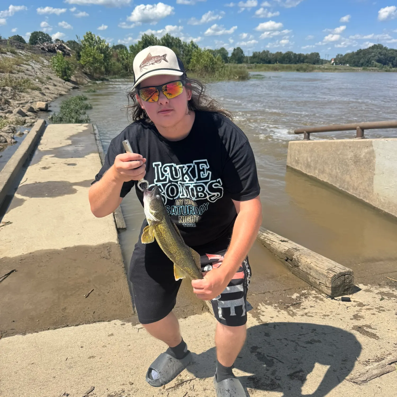 Sauger caught on Fishbrain