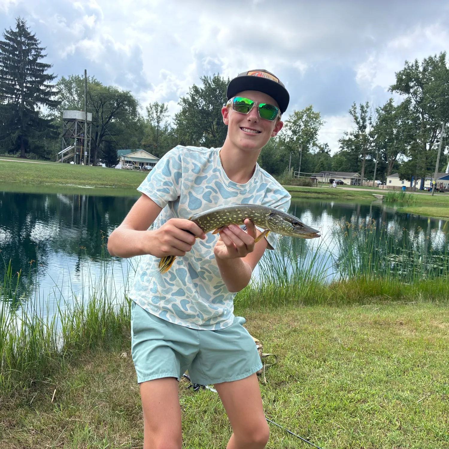 Northern pike caught on Fishbrain
