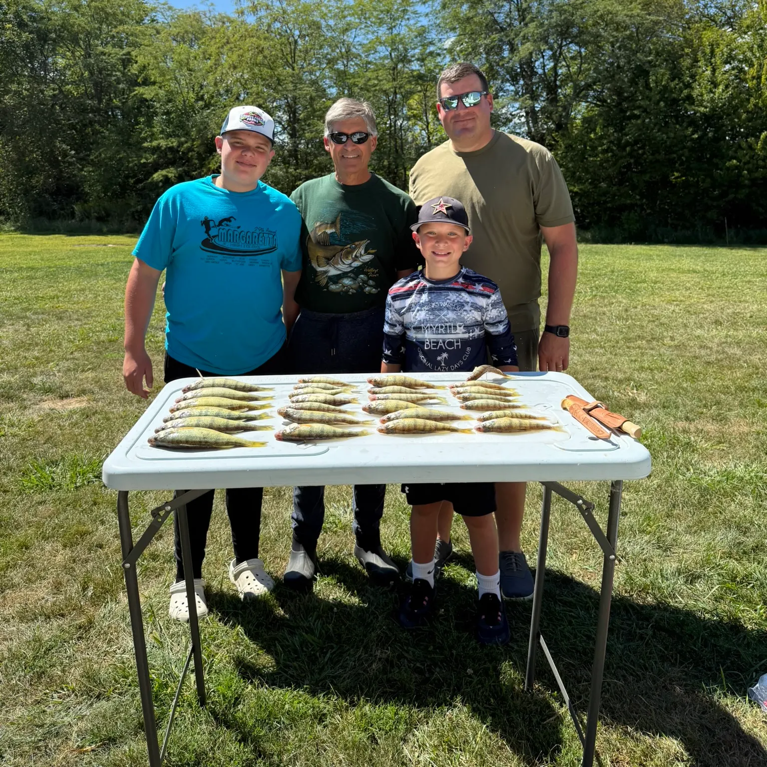 recently logged catches