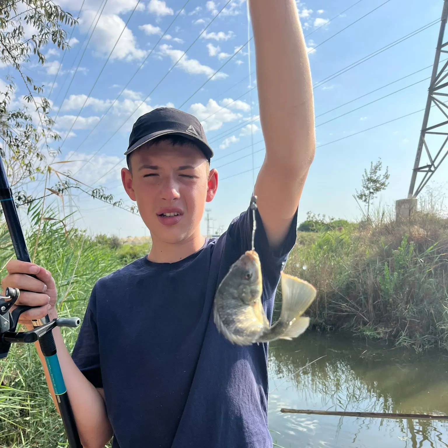 Nile tilapia caught on Fishbrain