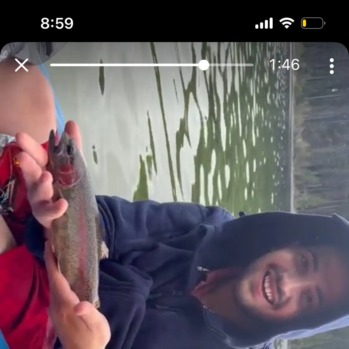 recently logged catches