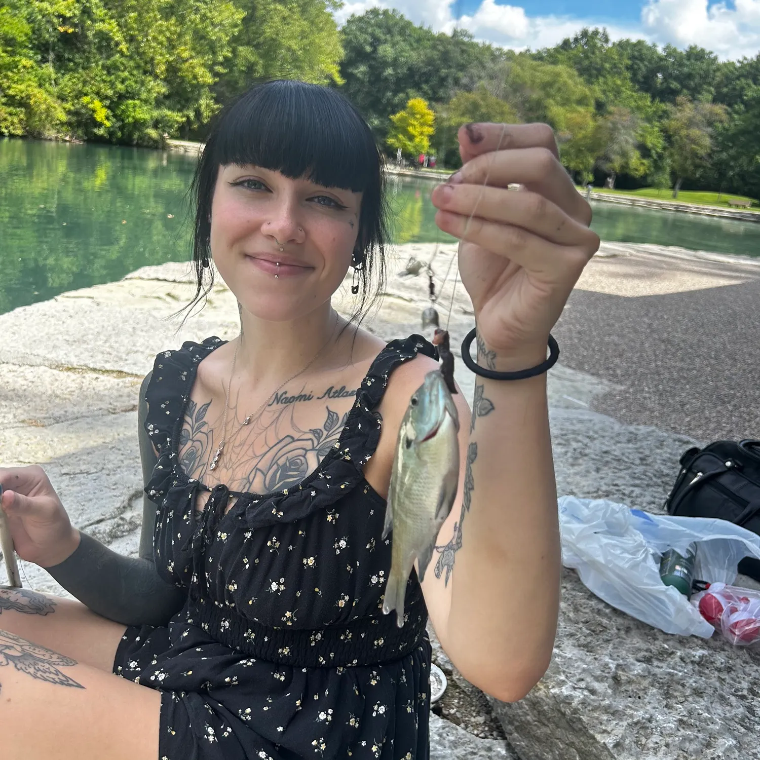 Bluegill caught on Fishbrain