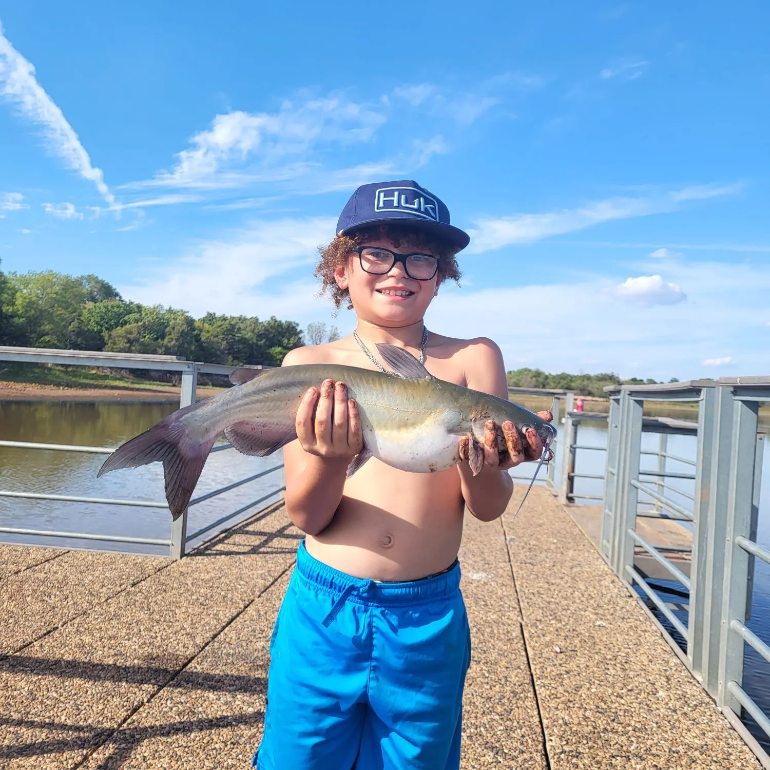 Channel catfish caught on Fishbrain