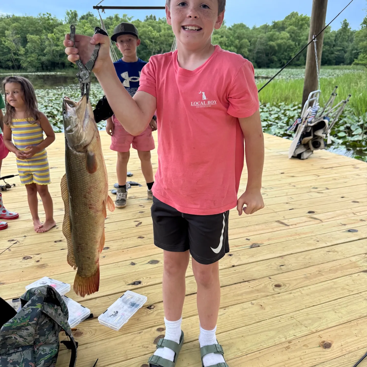 Eyetail bowfin caught on Fishbrain