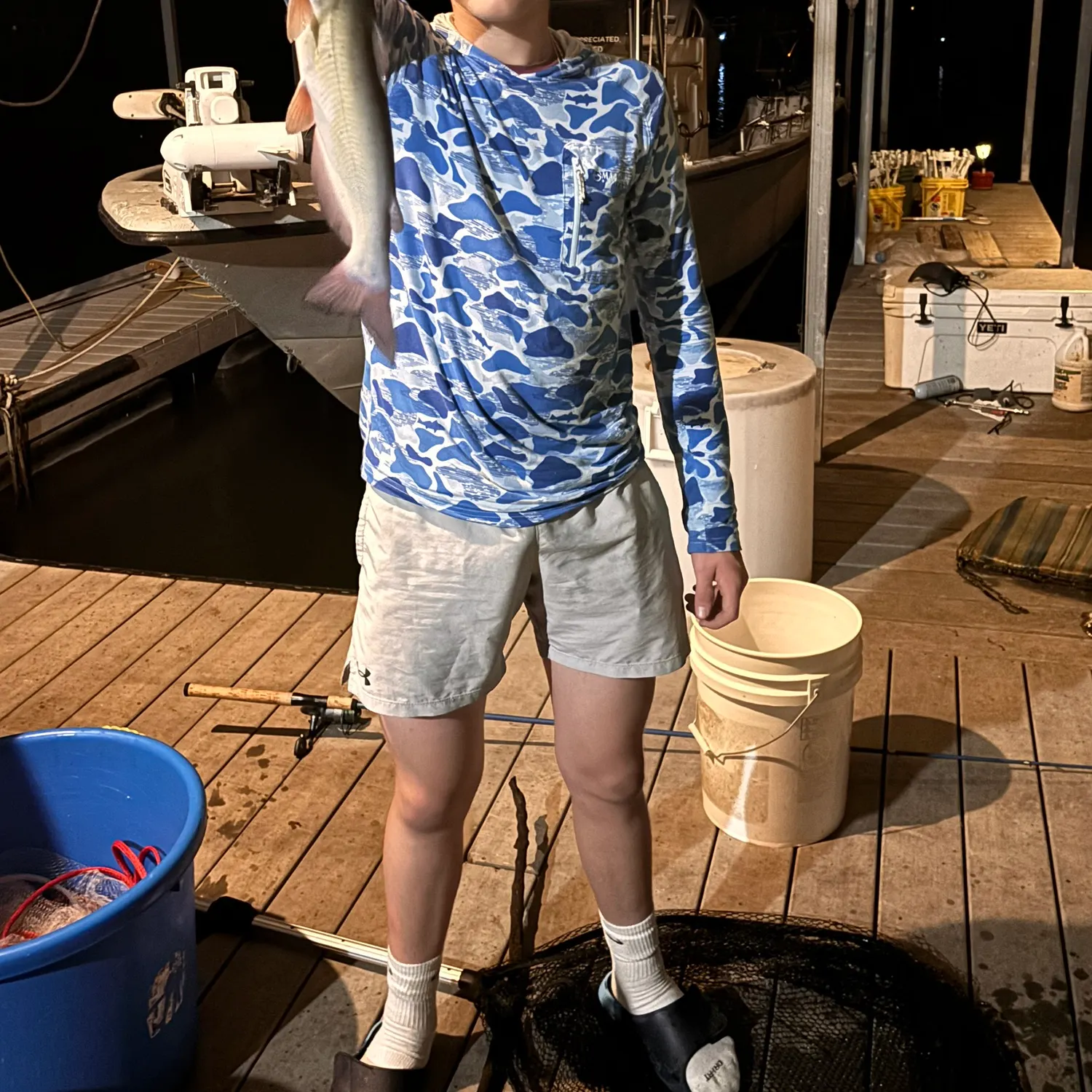 Channel catfish caught on Fishbrain